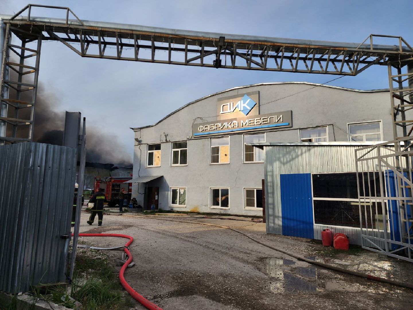 пожар, Шатура, МЧС,