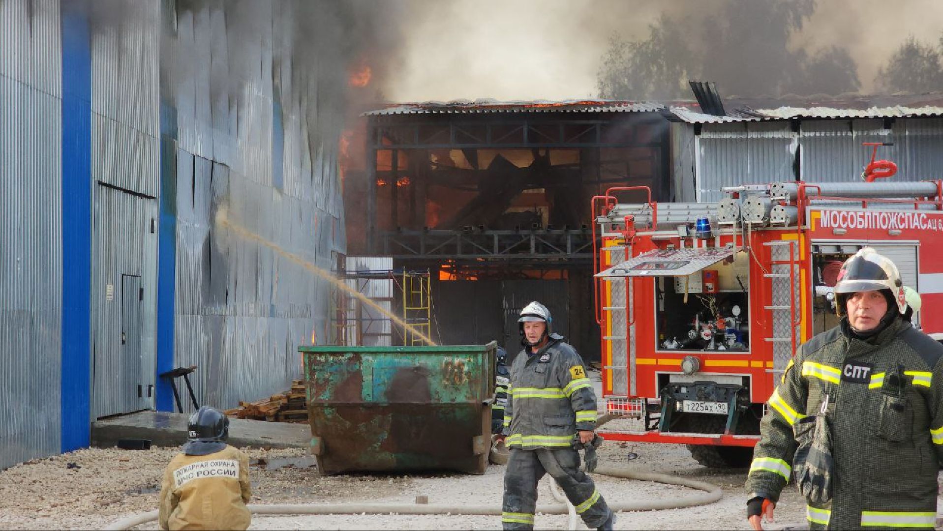 пожар, Шатура, МЧС,