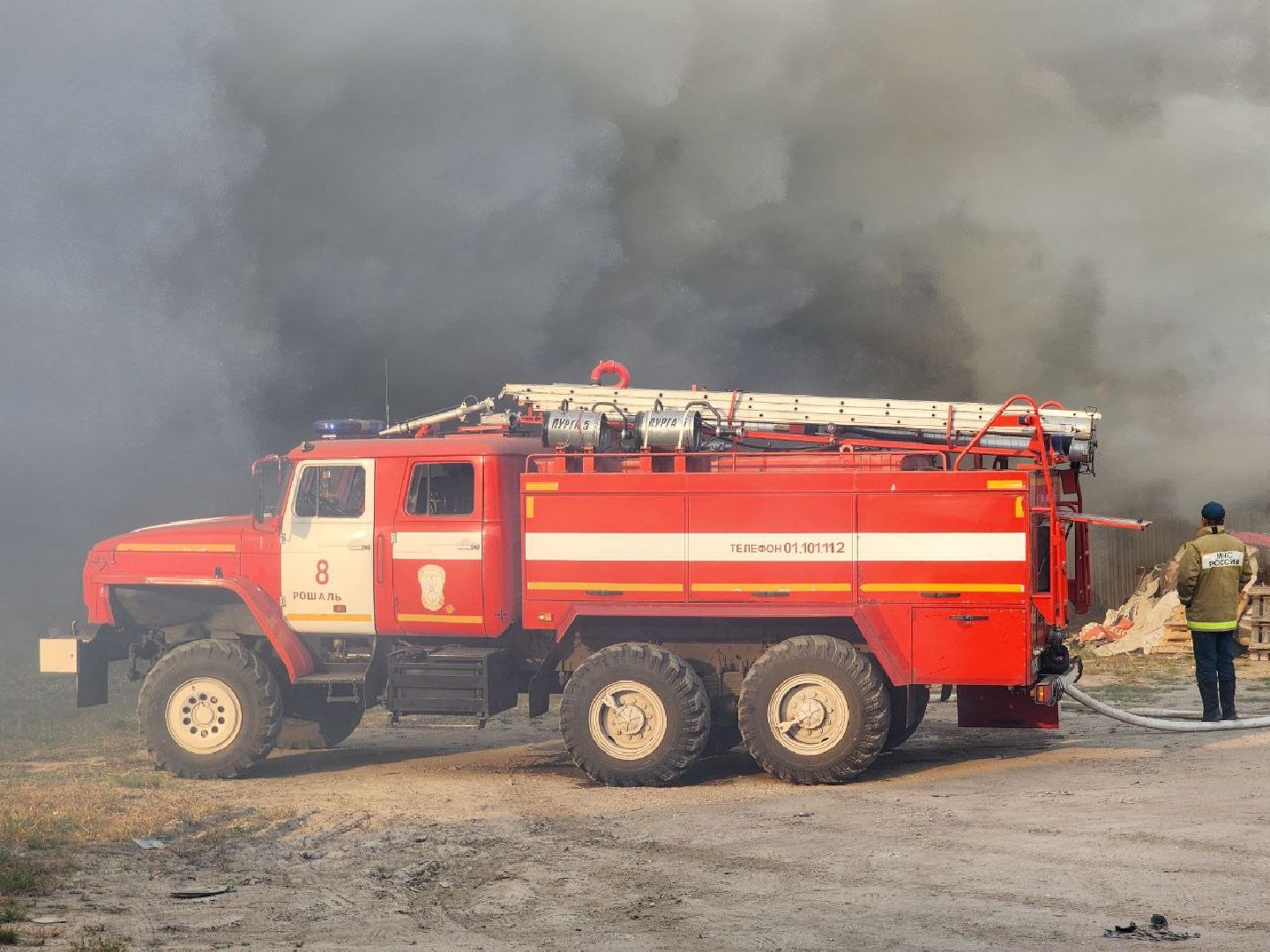 пожар, Шатура, МЧС,