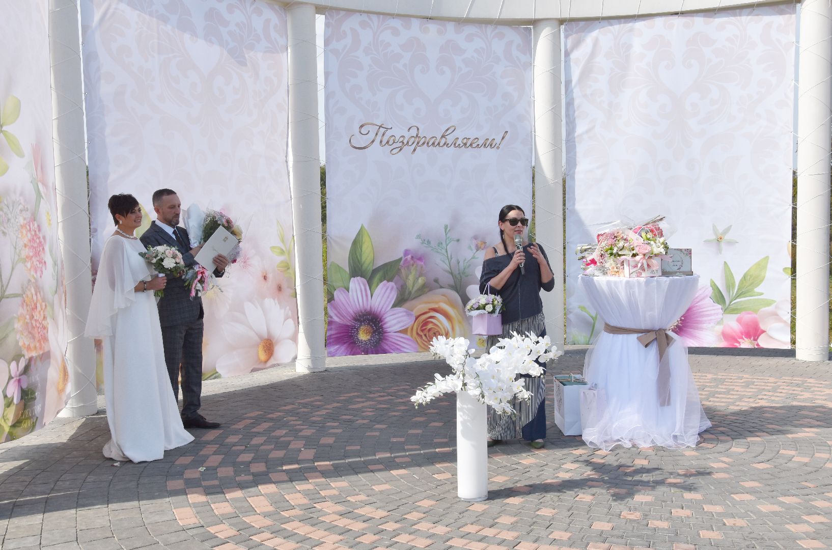 свадьба, выездная регистрация брака, парк крестов брод, Рошаль,