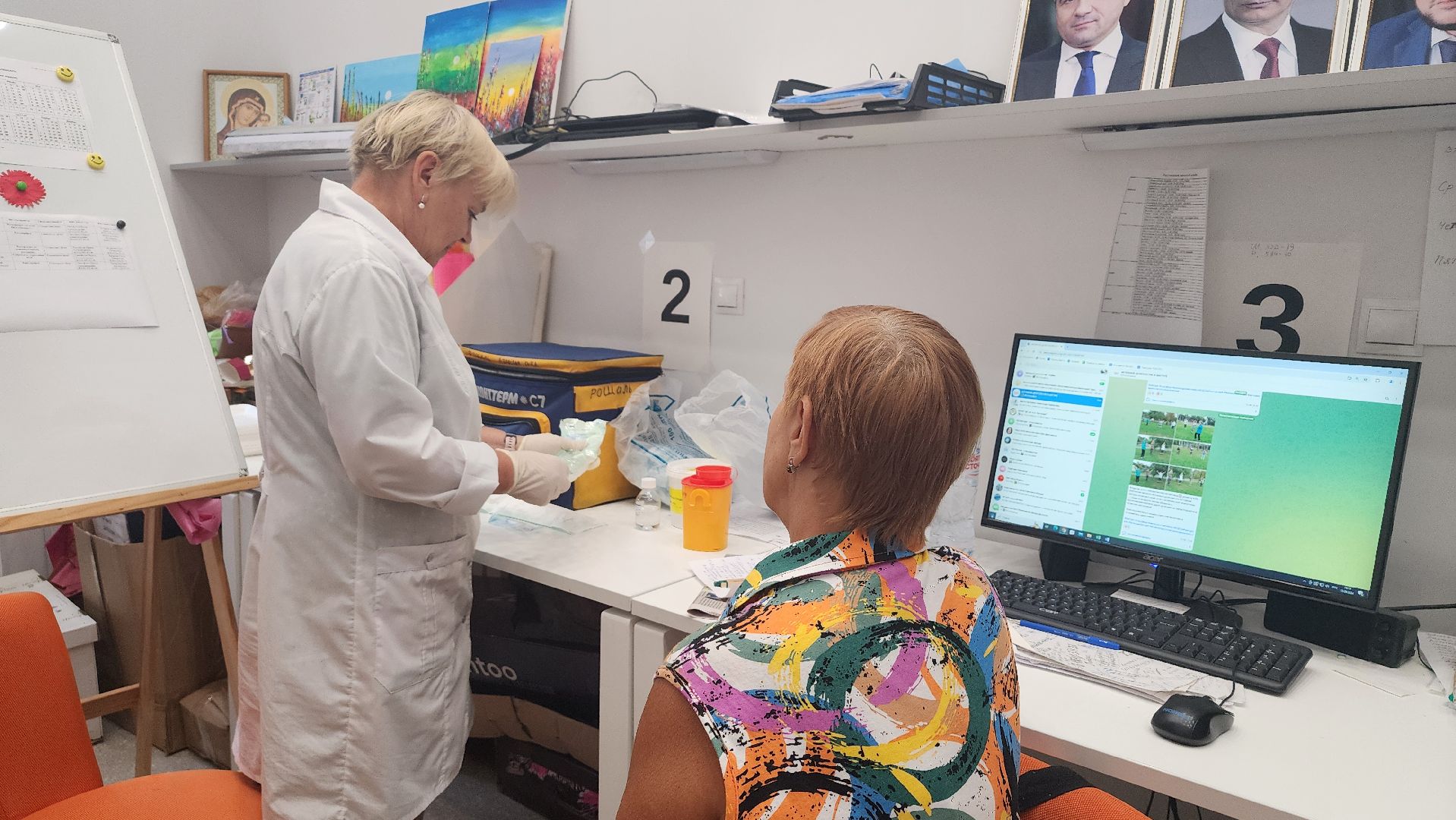 вакцина от гриппа, выездная бригада, вакцинация, Рошаль, городской округ Шатура,