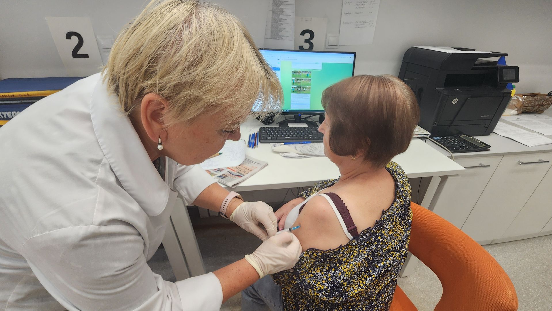 вакцина от гриппа, выездная бригада, вакцинация, Рошаль, городской округ Шатура,