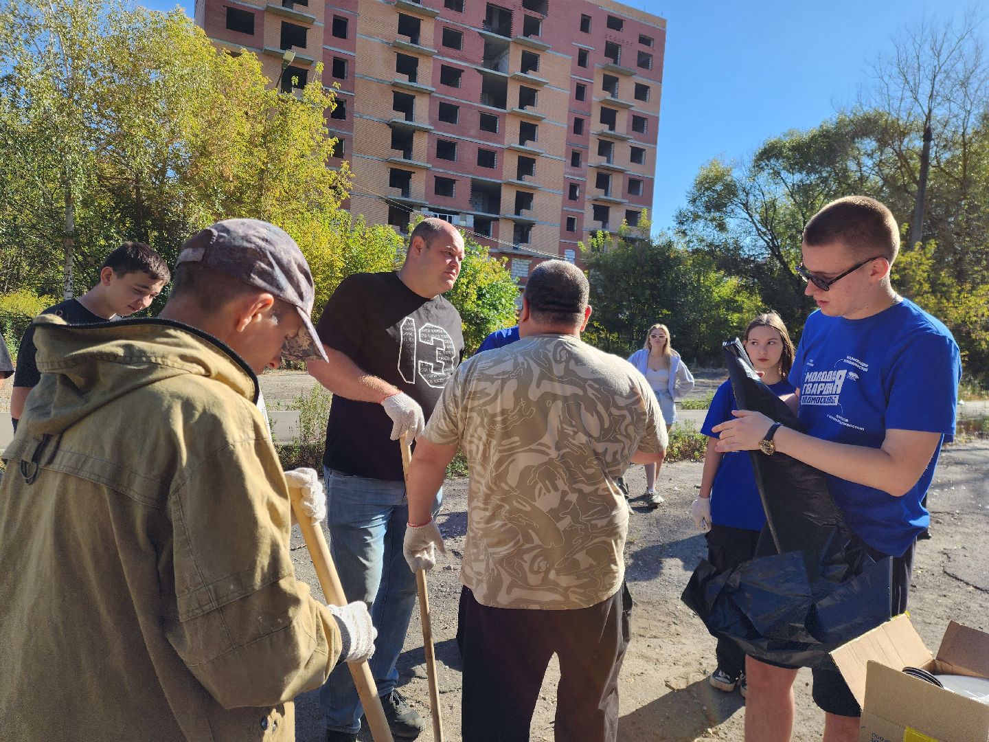 Ногинск, Эко акция, Жители, Общество, Субботник, Уборка, молодая гвардия, молодежный парламент,