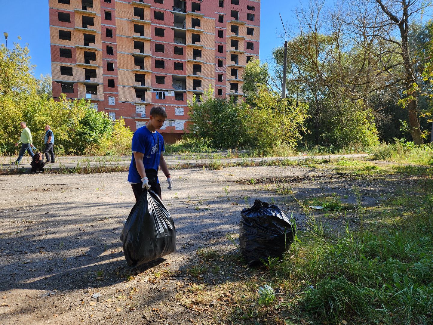 Ногинск, Эко акция, Жители, Общество, Субботник, Уборка, молодая гвардия, молодежный парламент,