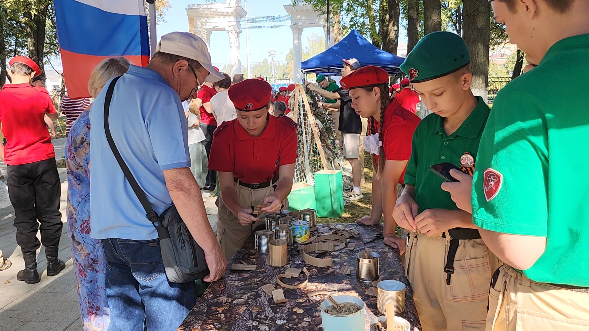 Коломна, день города, патриотическая акция, сбор гуманитарной помощи,