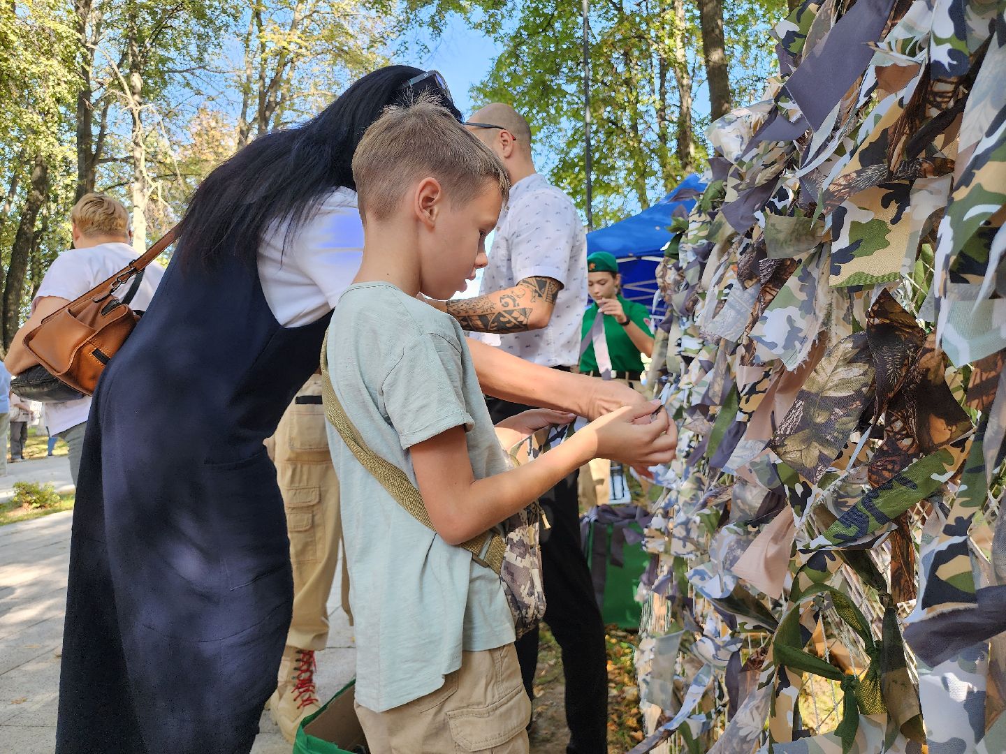 Коломна, день города, патриотическая акция, сбор гуманитарной помощи,