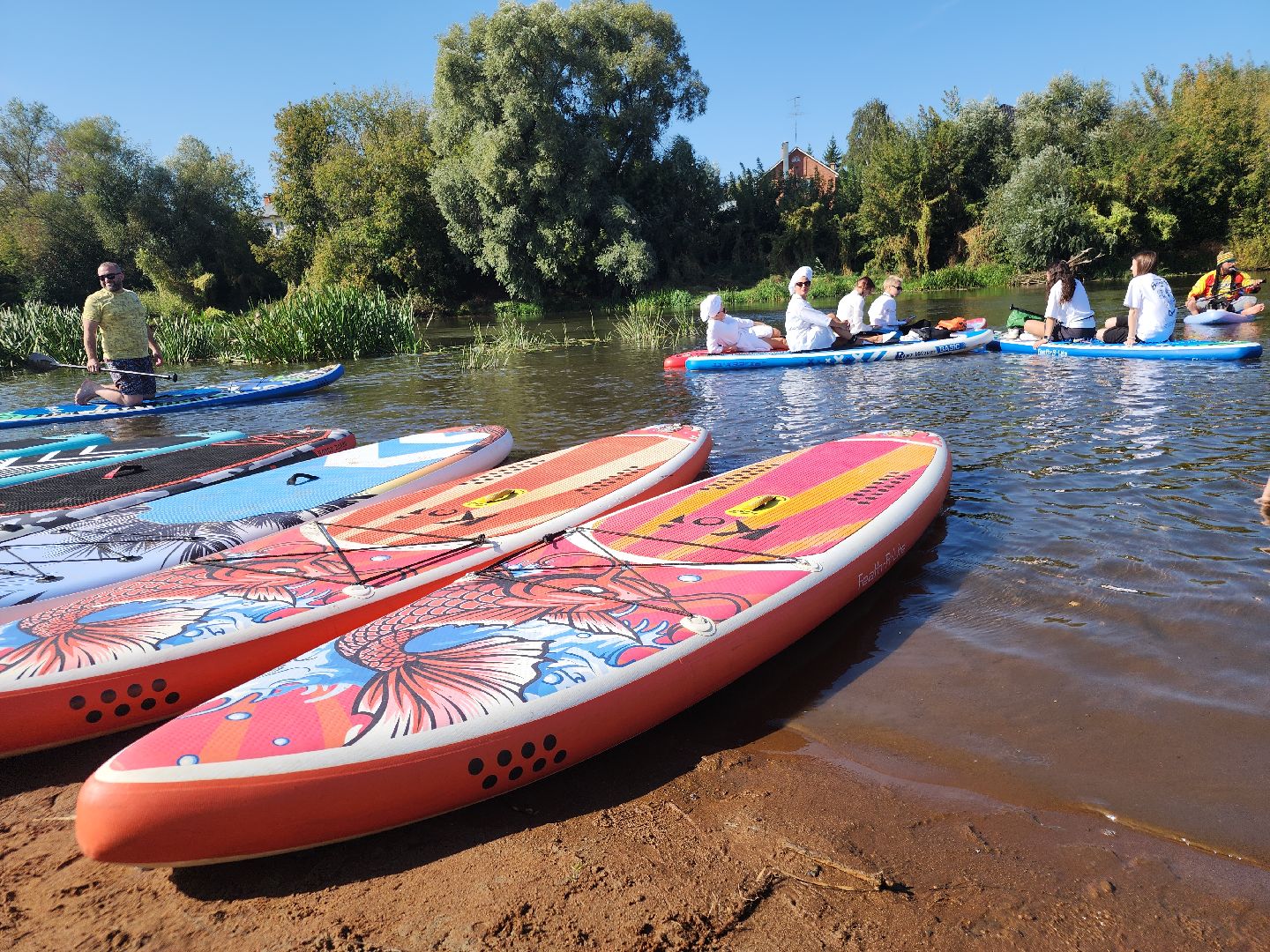 сплав, сплав на сапбордах, орехово зуево, день города 2024,
