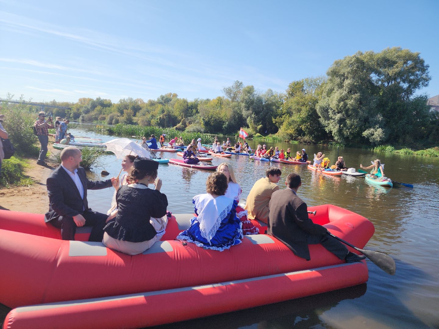 сплав, сплав на сапбордах, орехово зуево, день города 2024,