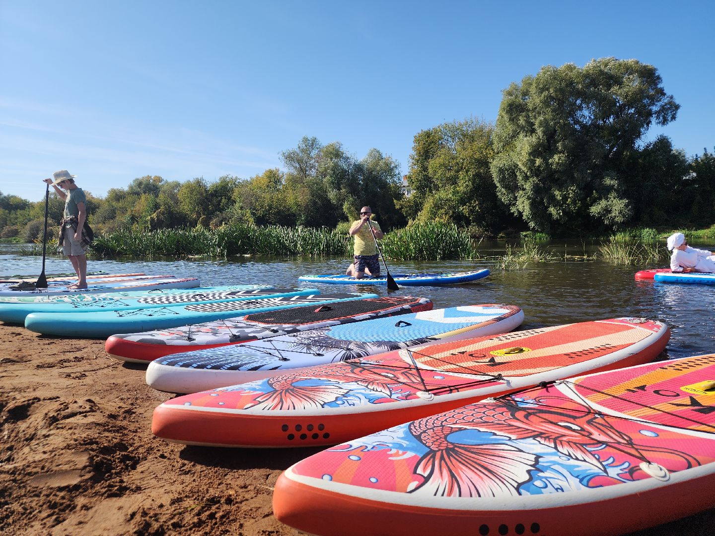 сплав, сплав на сапбордах, орехово зуево, день города 2024,
