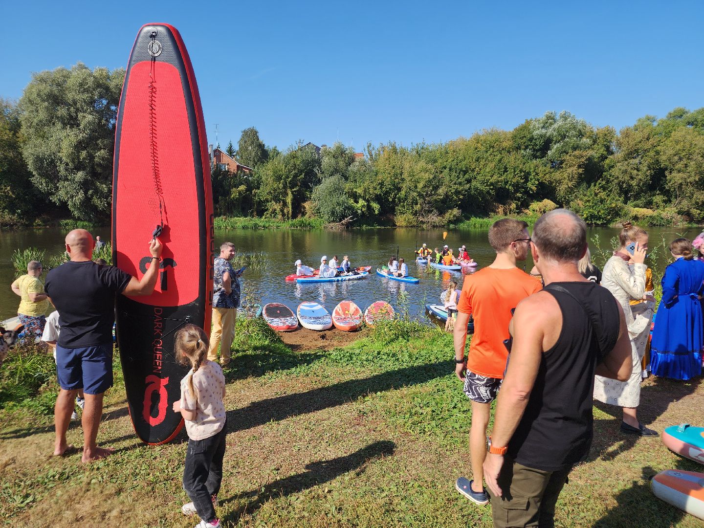 сплав, сплав на сапбордах, орехово зуево, день города 2024,