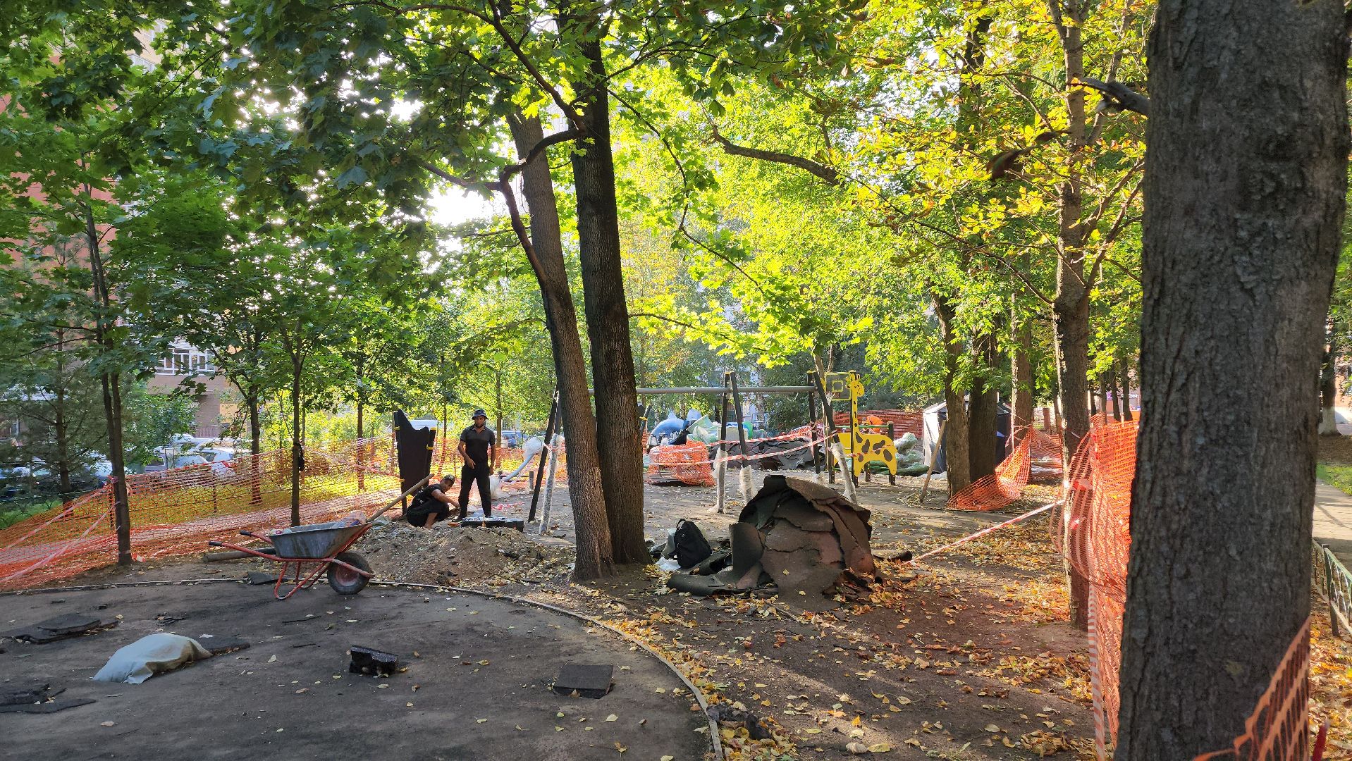 одинцово, благоустройство, модернизация, детская площадка,