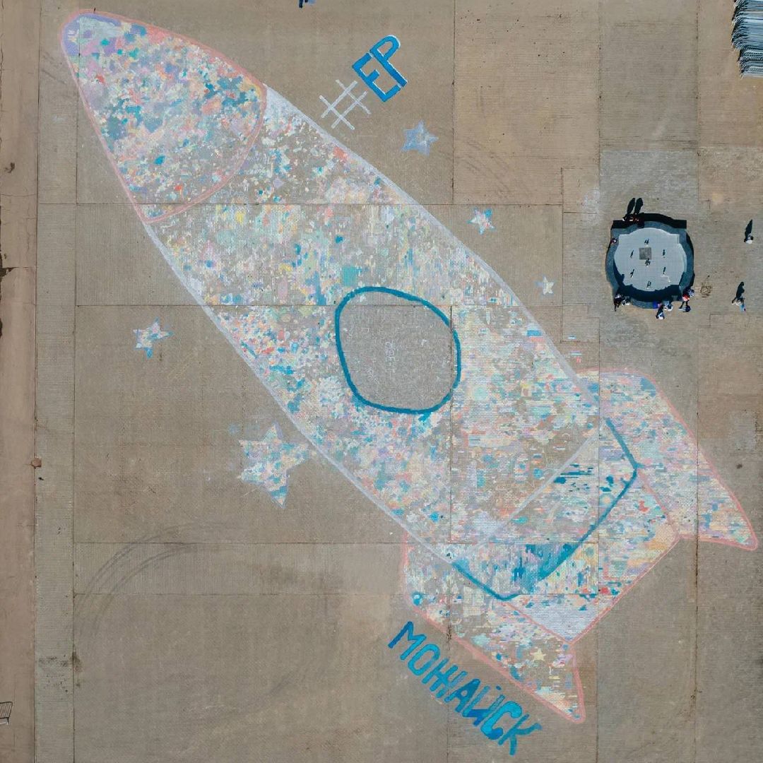 Можайск, Можайский го, День космонавтики, Юрий Гагагрин, Поехали, акция, большая раскраска