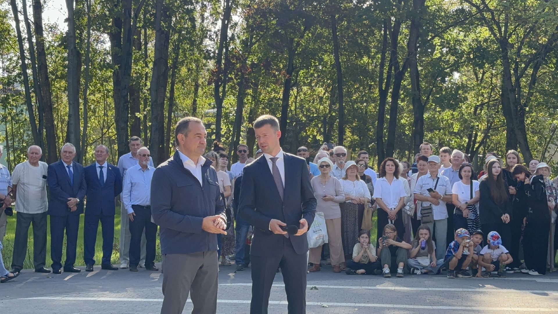 сквер, микрорайон заря, благоустровйство, день города балашиха,