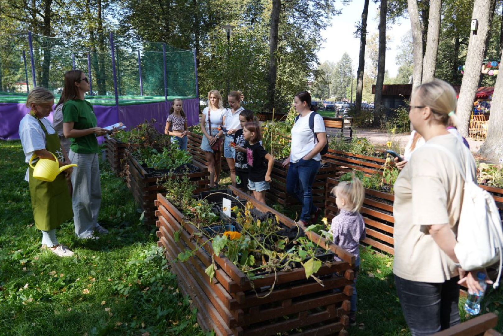 Парки Подмосковье, Парки МО, Скитские пруды, Сергиев Посад, Общественный огород,
