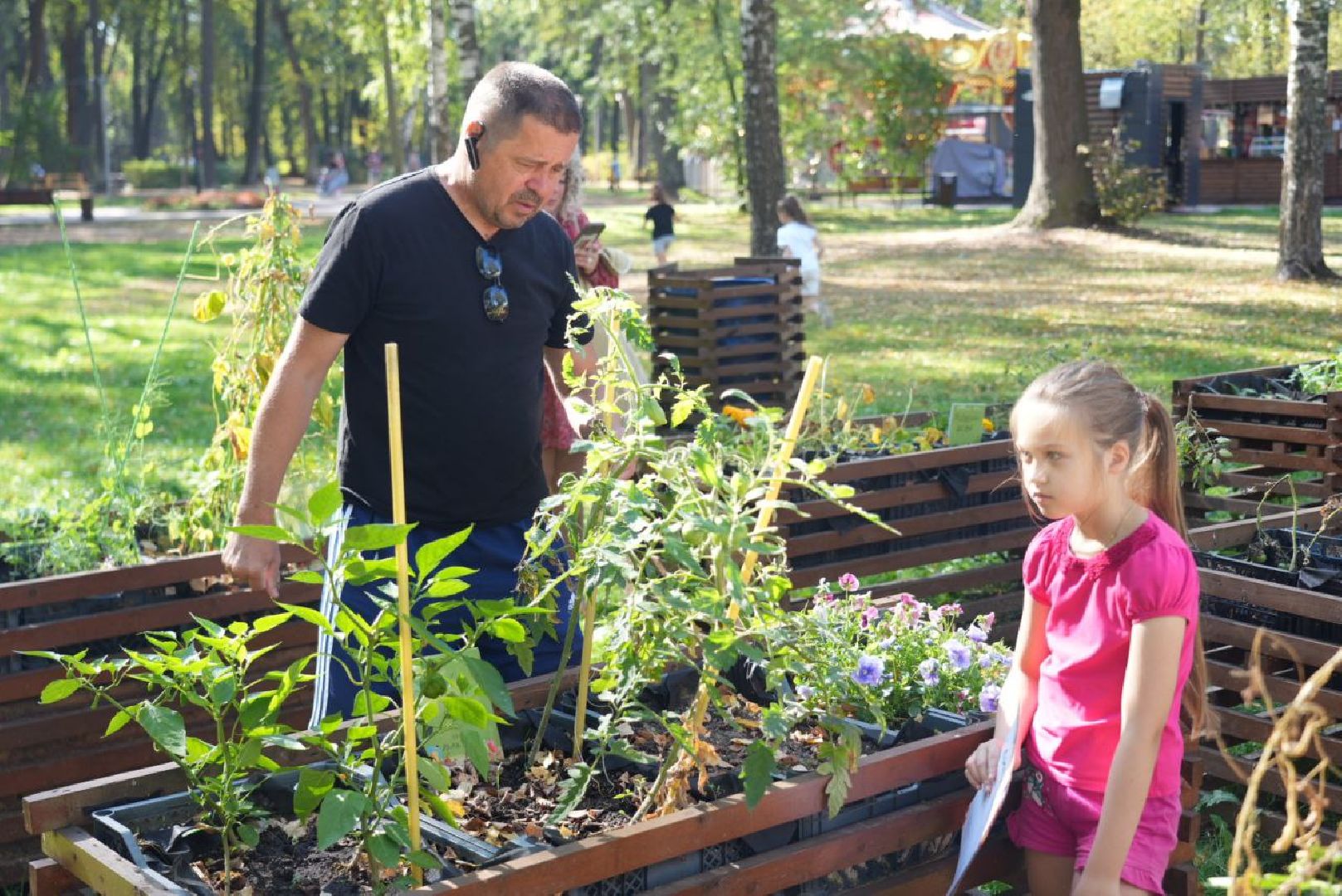 Парки Подмосковье, Парки МО, Скитские пруды, Сергиев Посад, Общественный огород,