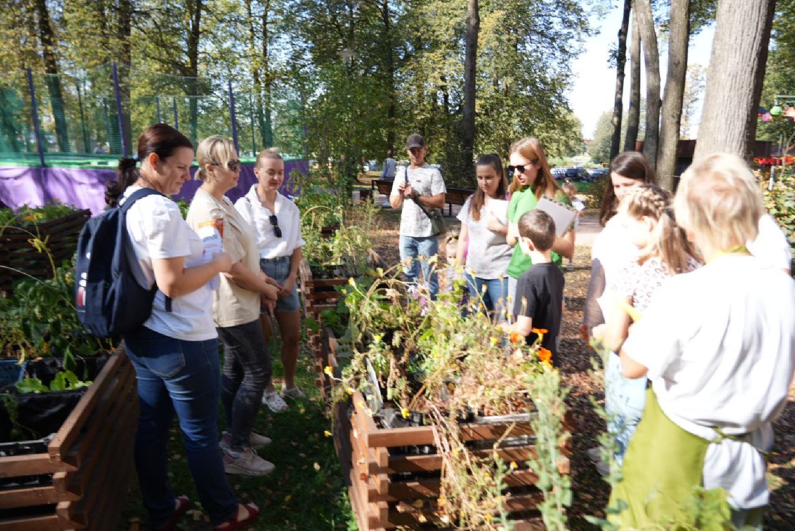 Парки Подмосковье, Парки МО, Скитские пруды, Сергиев Посад, Общественный огород,