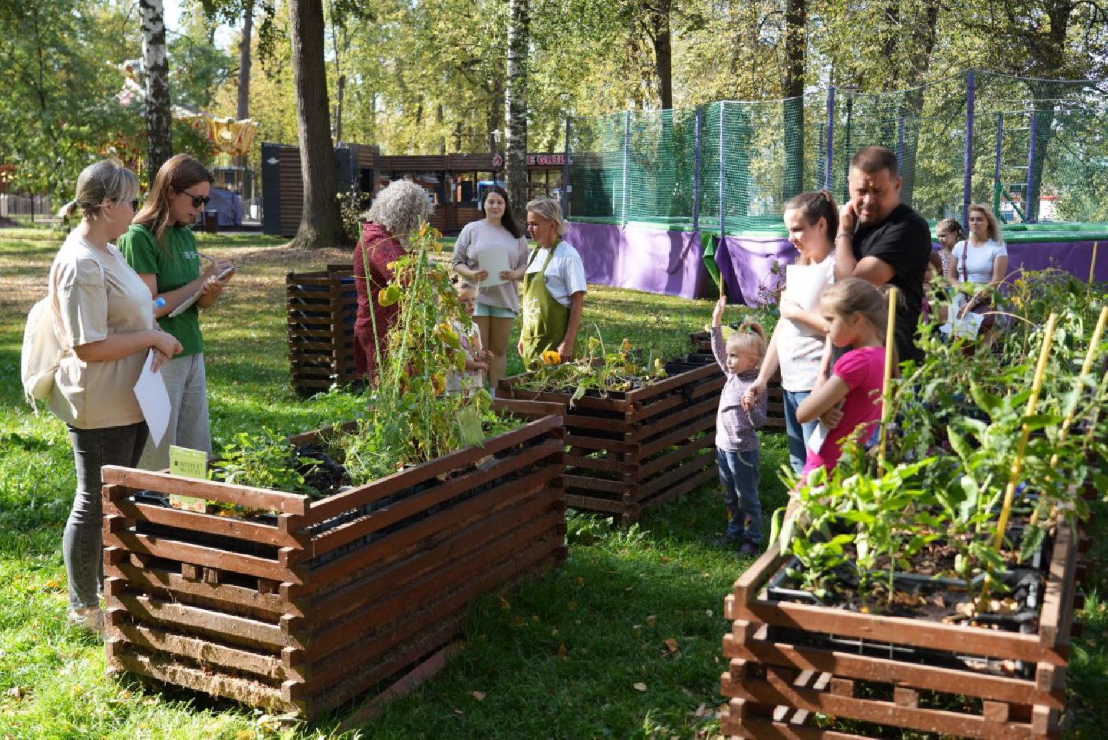 Парки Подмосковье, Парки МО, Скитские пруды, Сергиев Посад, Общественный огород,