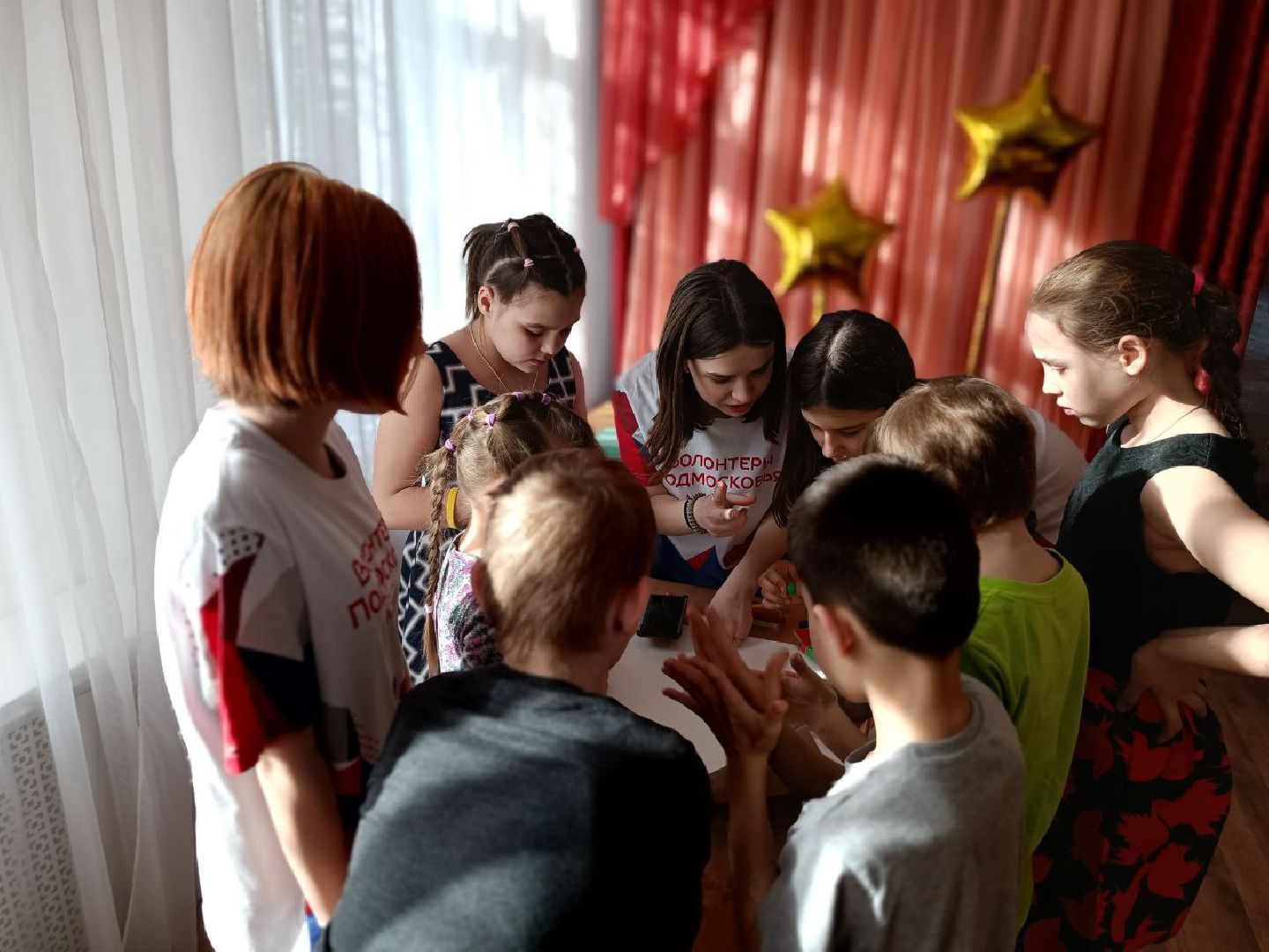 Можайск, Можайский го, Подмосковье, акция, дети, Семейный центр, День космонавтики, викторина, волонтёры