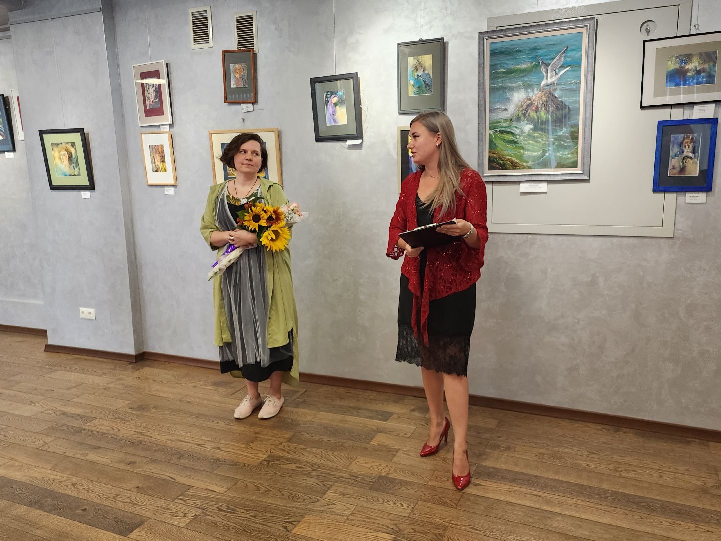 цдк звезда, наро-фоминск, живопись, культура подмосковья,выставка картин,