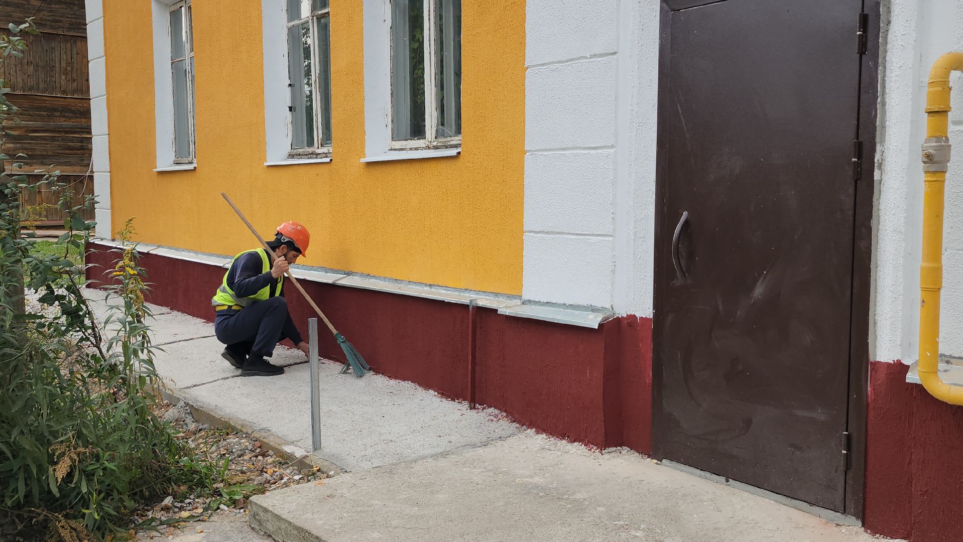 серпухов, улица калинина, ремонт фасада дома, капитальный ремонт мкд, региональная программа,