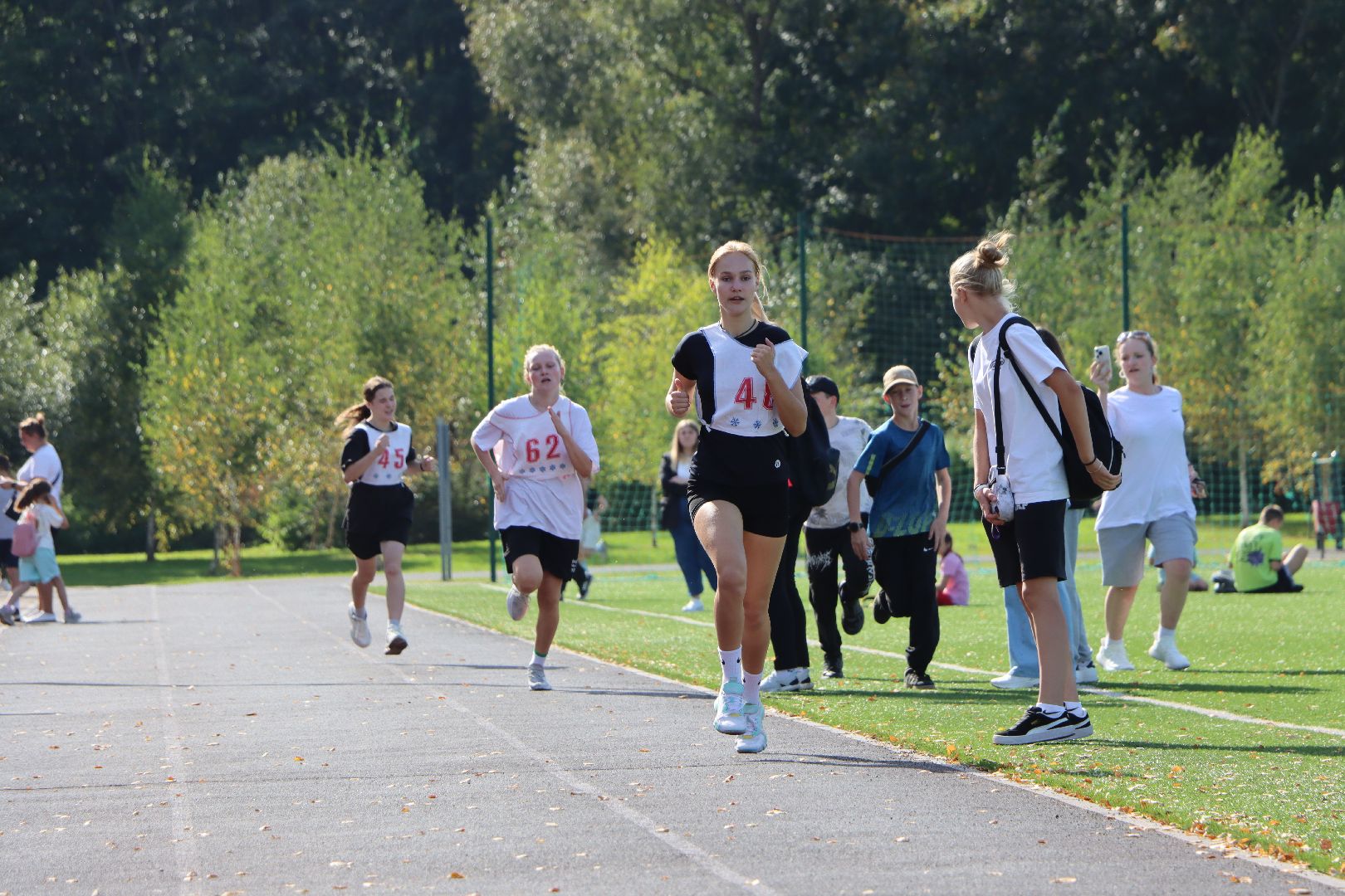 лотошино, лотошинский стадион, спорт, кросс, бег, дети,
