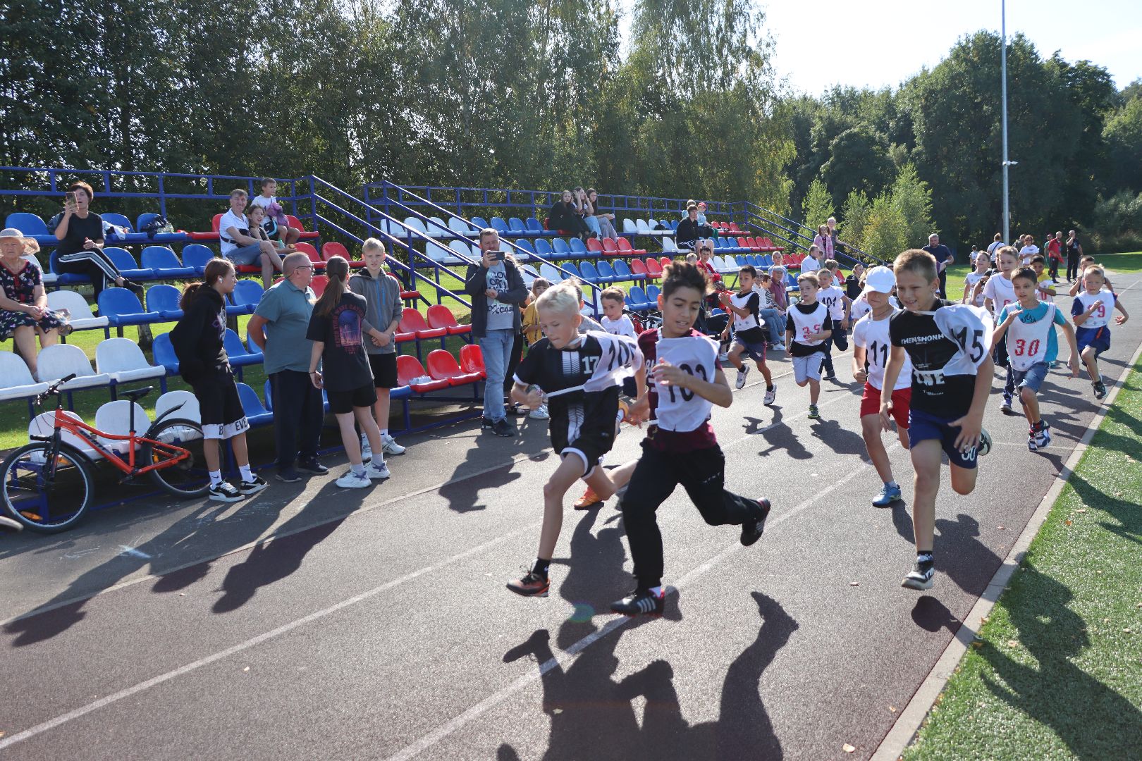 лотошино, лотошинский стадион, спорт, кросс, бег, дети,