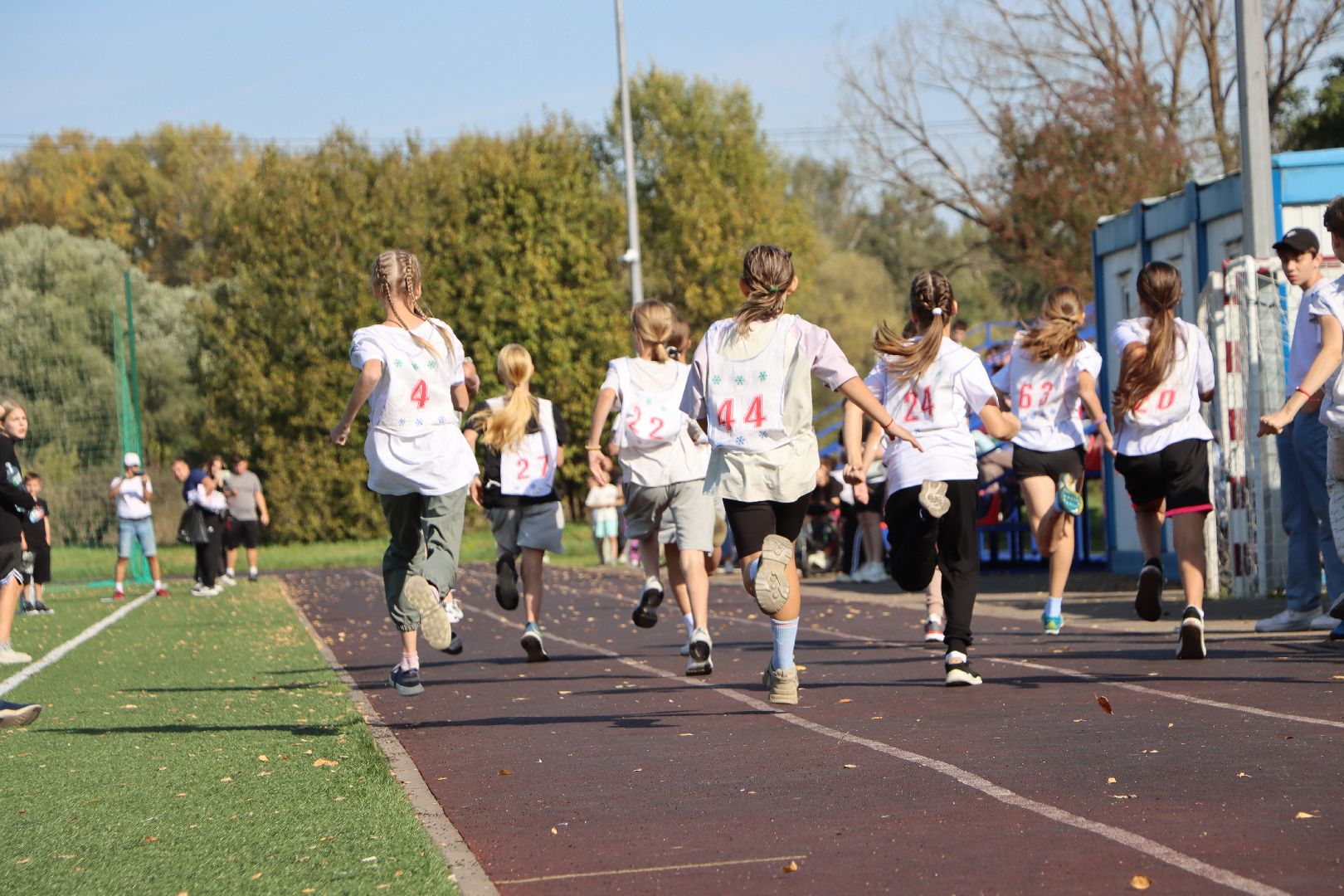 лотошино, лотошинский стадион, спорт, кросс, бег, дети,