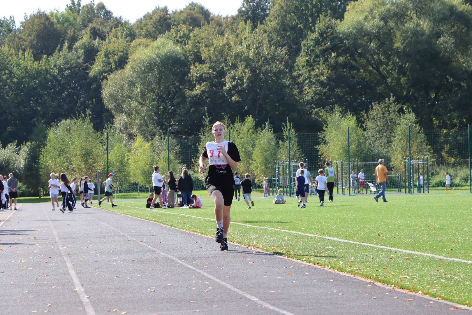 лотошино, лотошинский стадион, спорт, кросс, бег, дети,