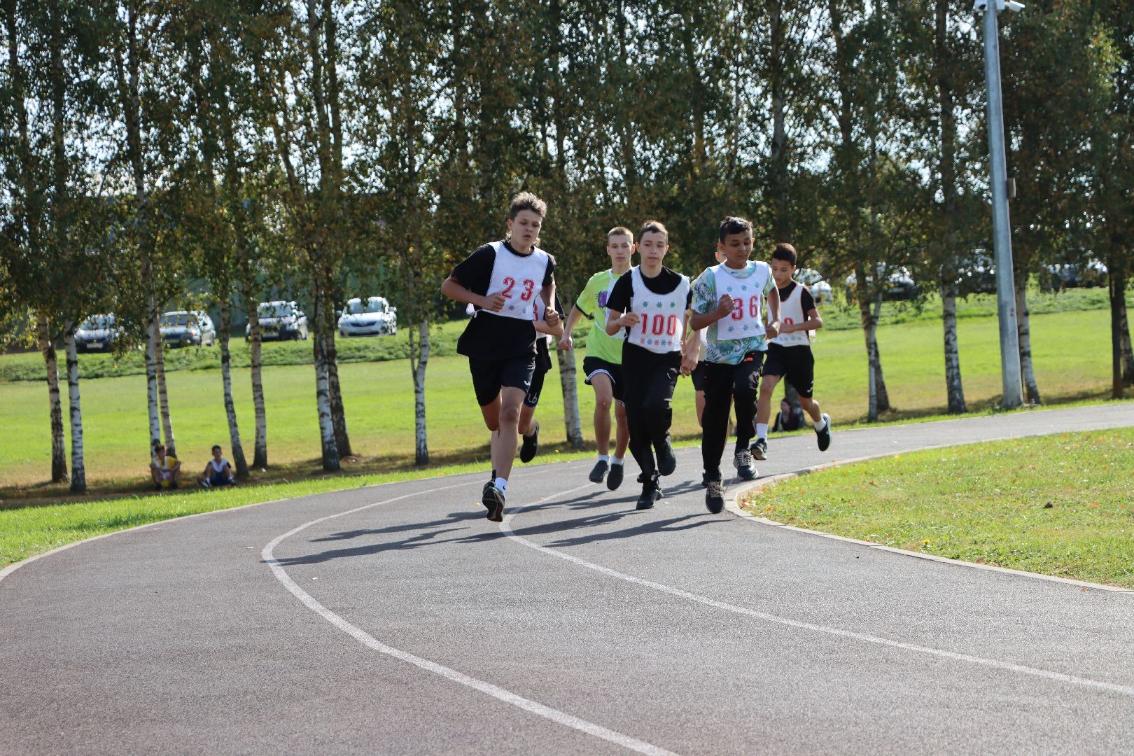 лотошино, лотошинский стадион, спорт, кросс, бег, дети,