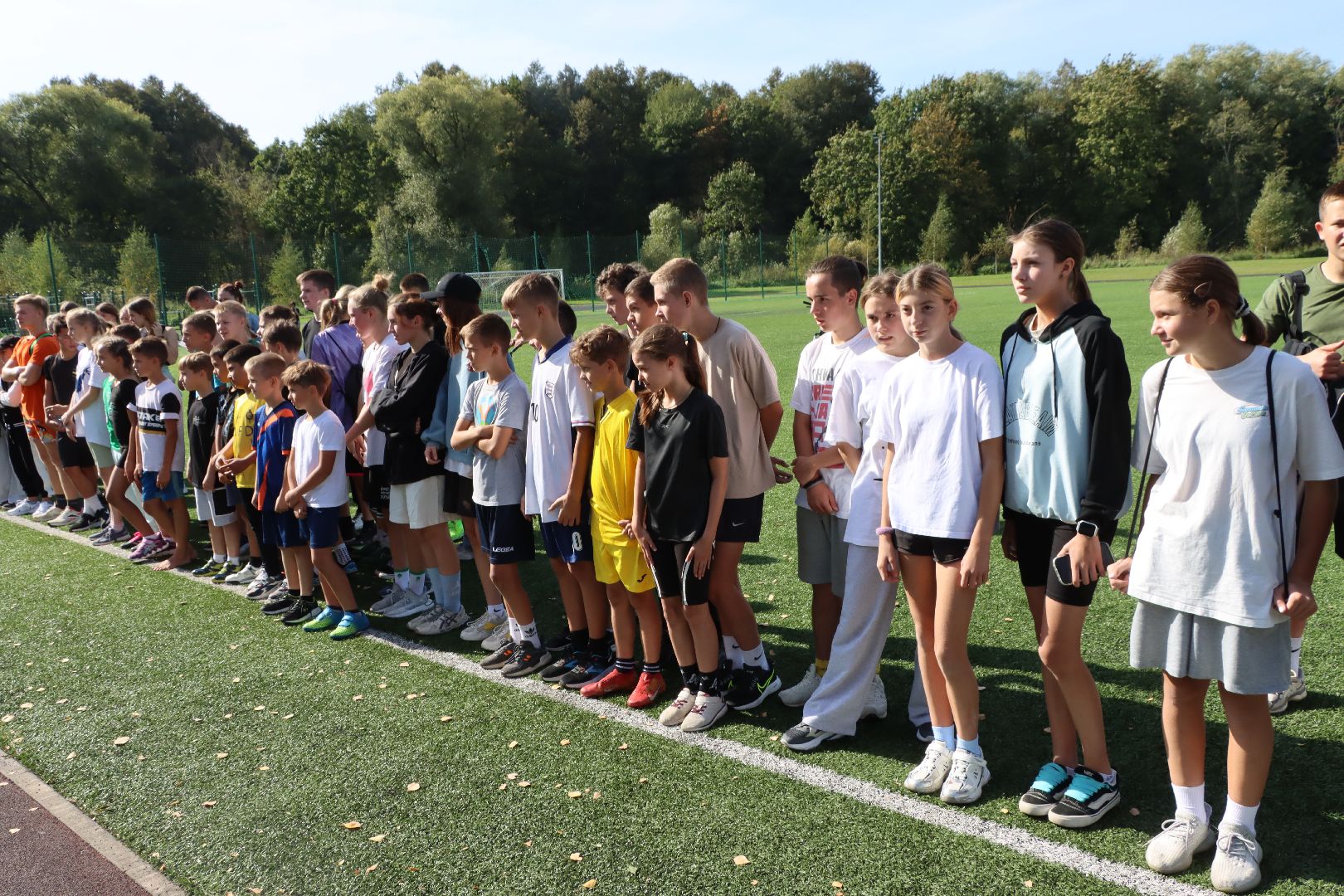 лотошино, лотошинский стадион, спорт, кросс, бег, дети,