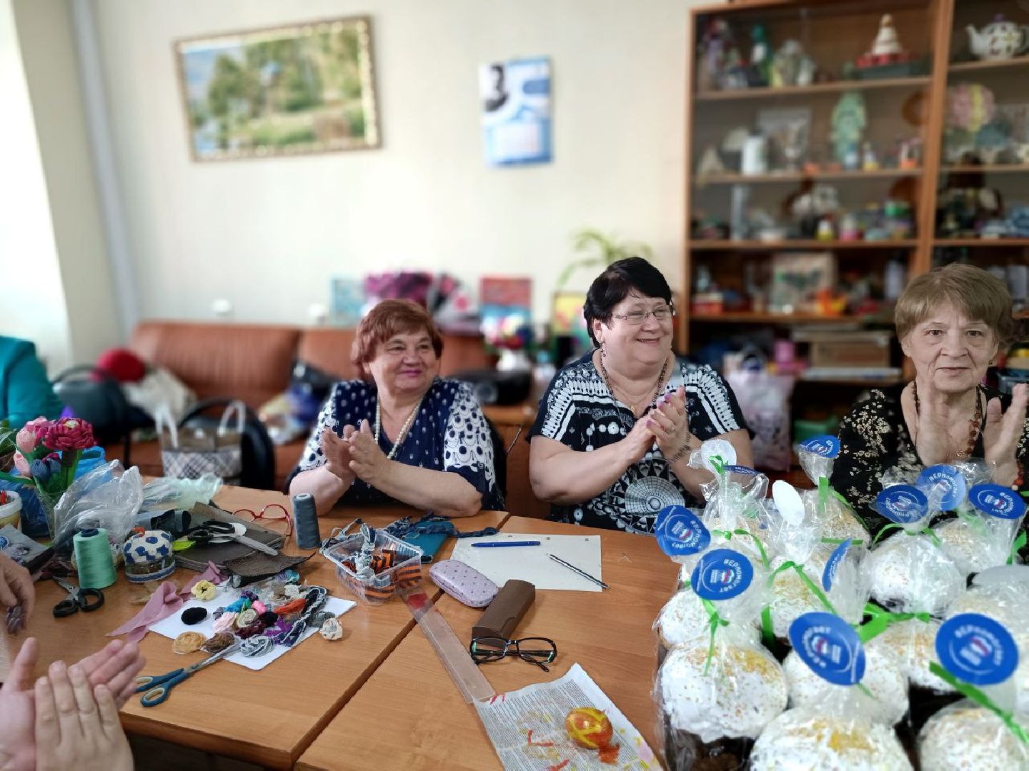 Можайск, Можайский го, Подмосковье, Активное долголетие, Пасха, куличи, акция