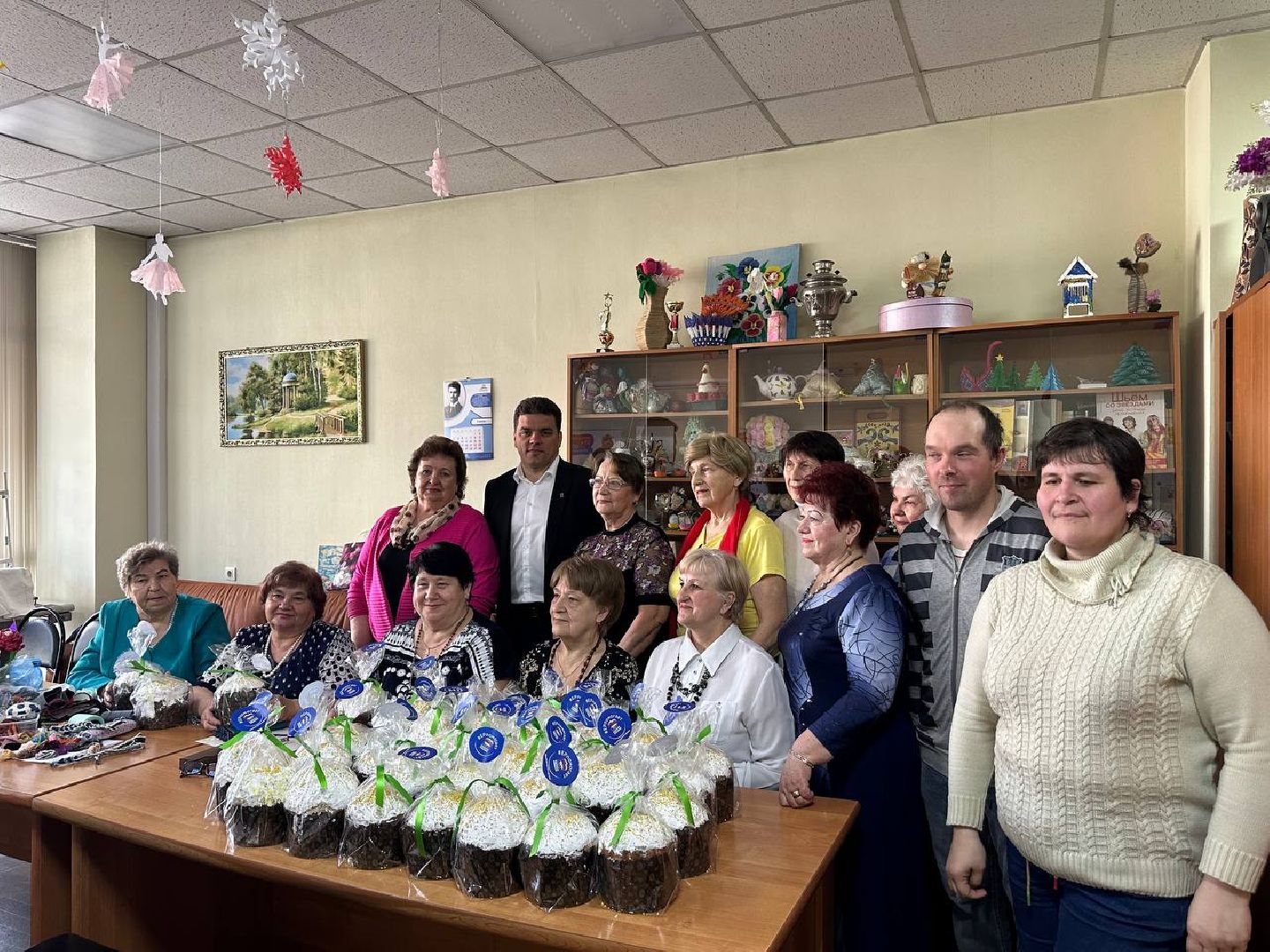 Можайск, Можайский го, Подмосковье, Активное долголетие, Пасха, куличи, акция