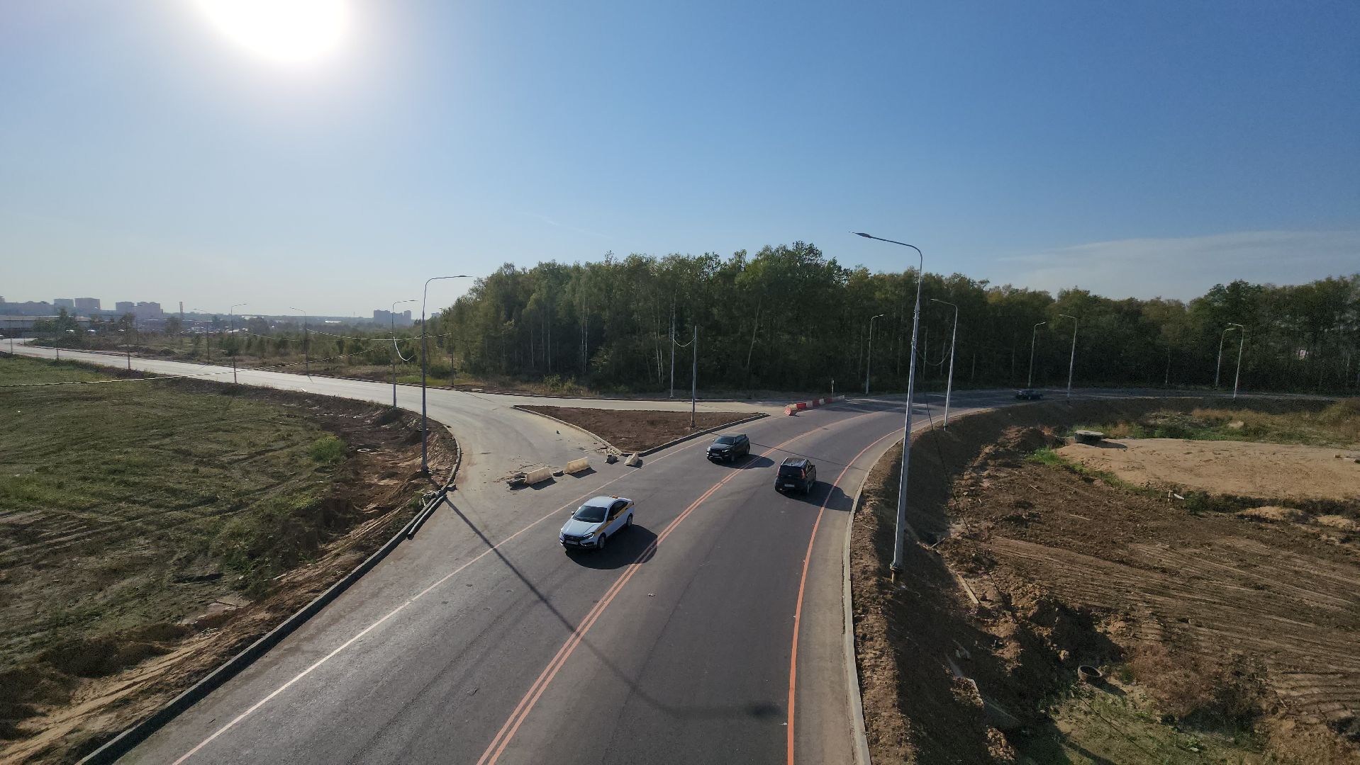 Лобня, Северный обход, Дороги,