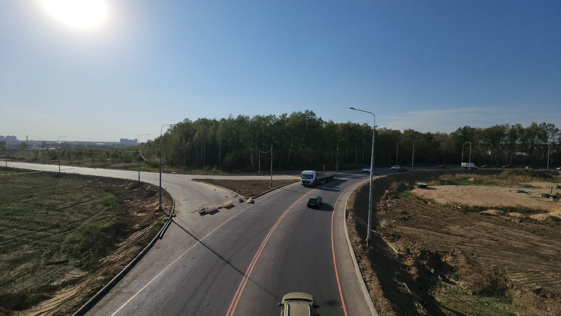 Лобня, Северный обход, Дороги,