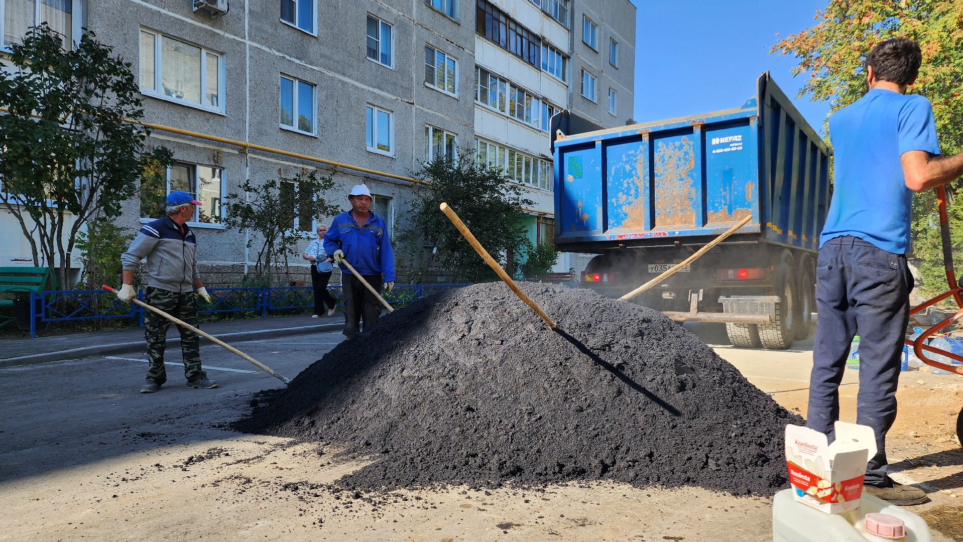 Бронницы, Строительство спортивной площадки, Новая площадка для воркаута, Строительство площадки в поселке Горка,