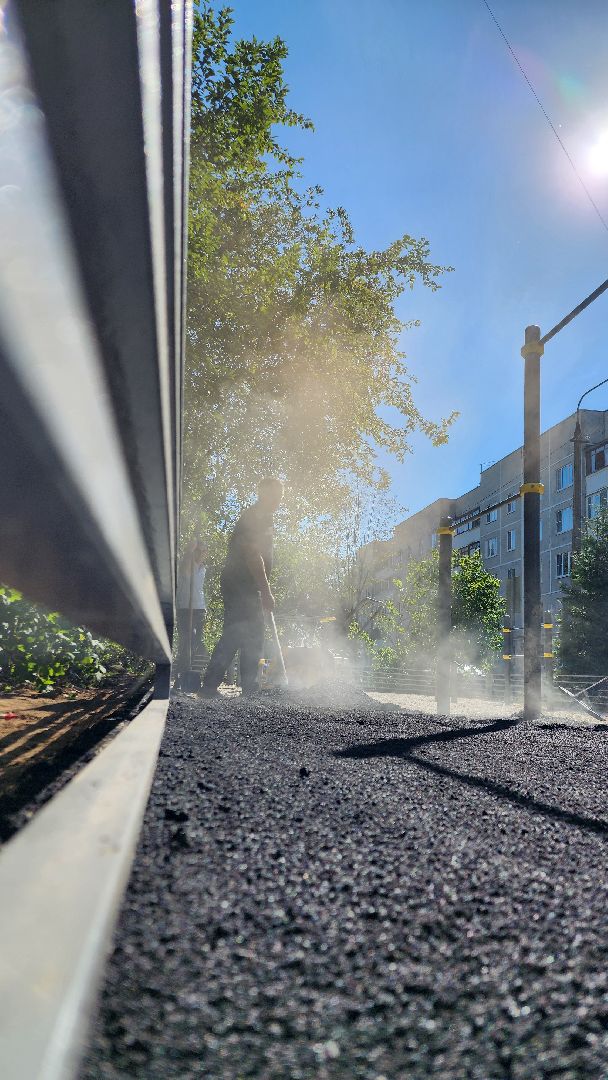 Бронницы, Строительство спортивной площадки, Новая площадка для воркаута, Строительство площадки в поселке Горка,