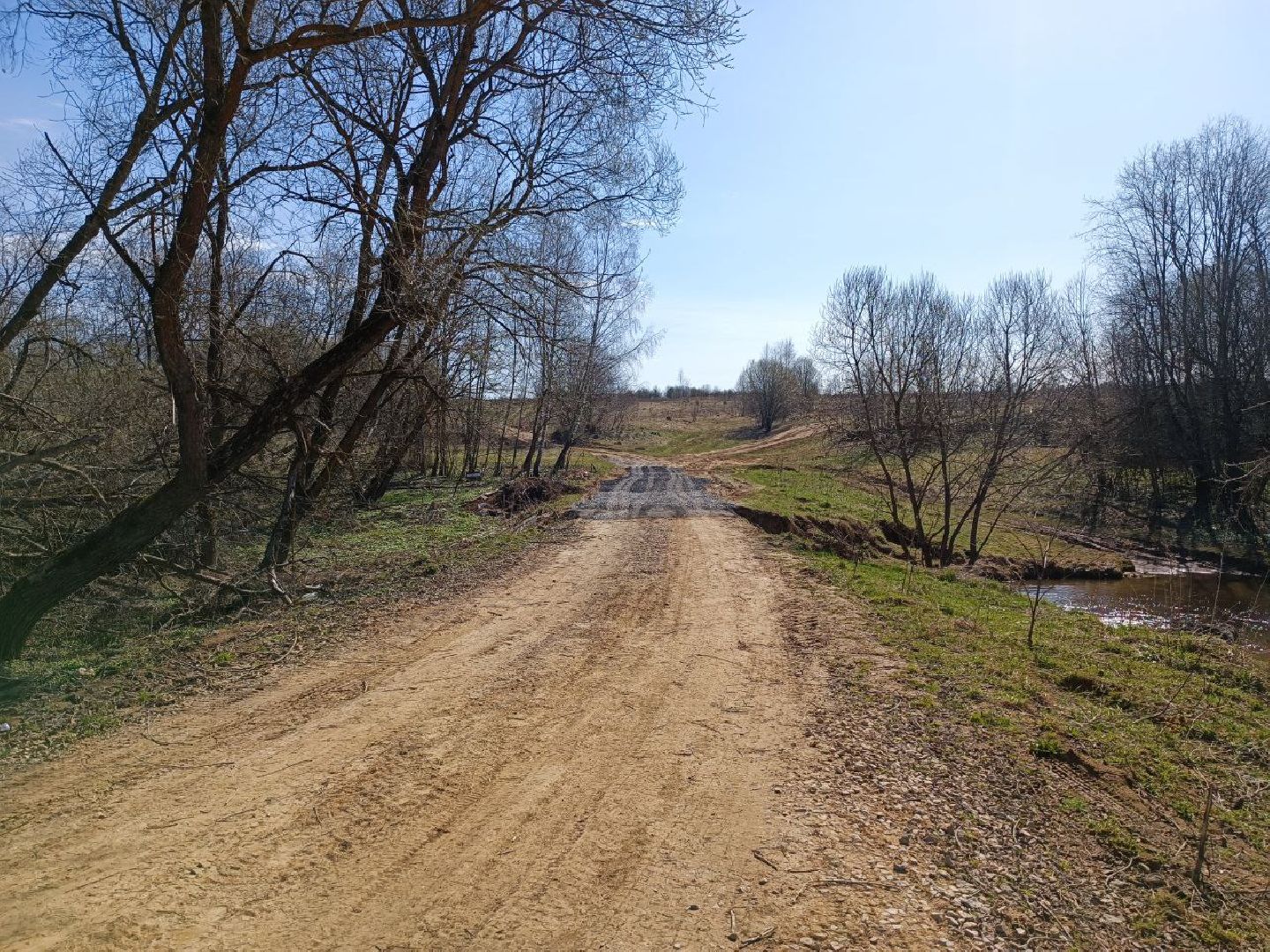Можайск, Можайский городской округ, Подмосковье, мост, весенний паводок, восстановили мост, власти, открытая власть