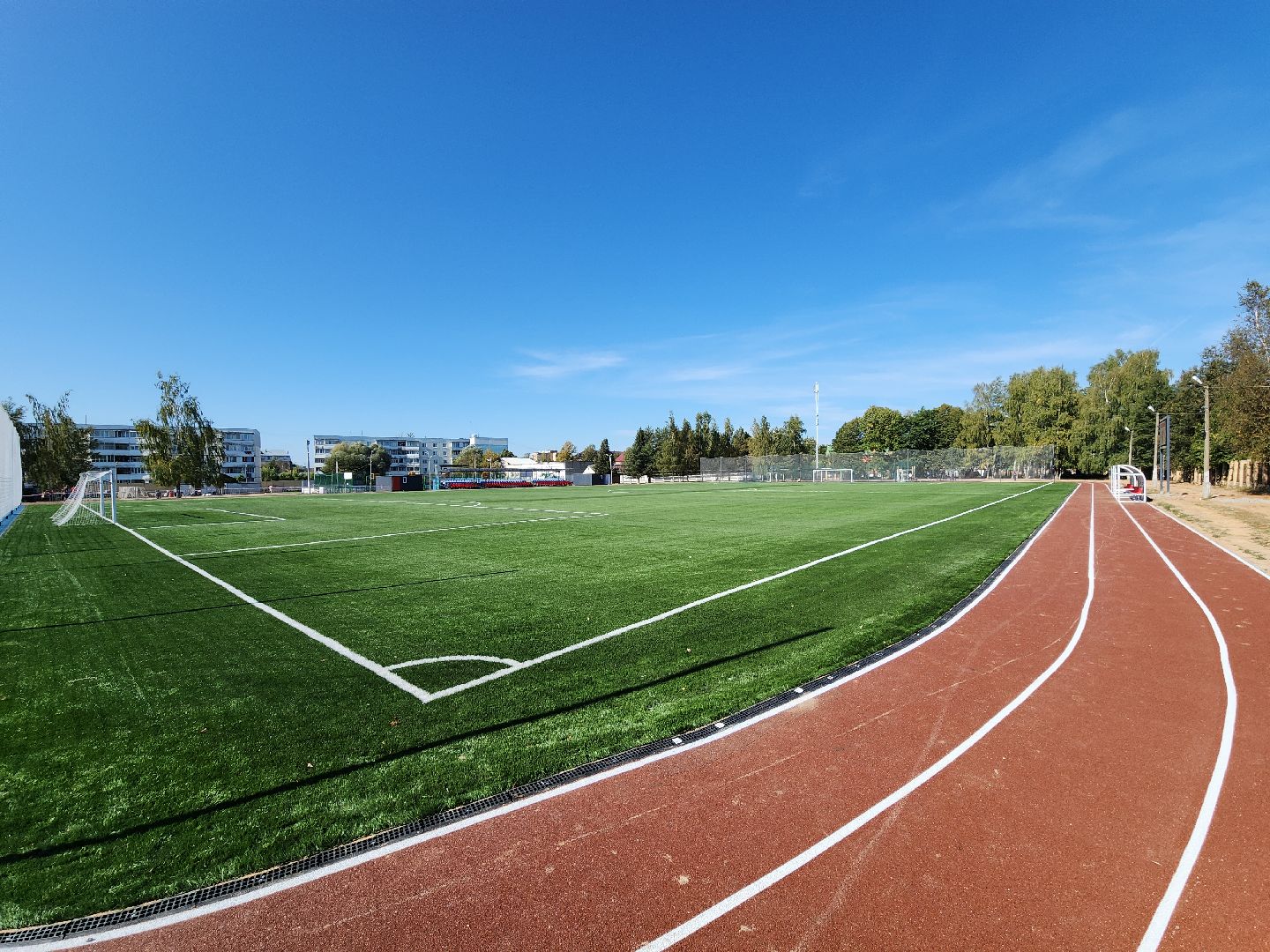 стадион урожай, спорт, спорт в рузе, спорт в подмосковье, руза, рузский городской округ, открытие стадиона,