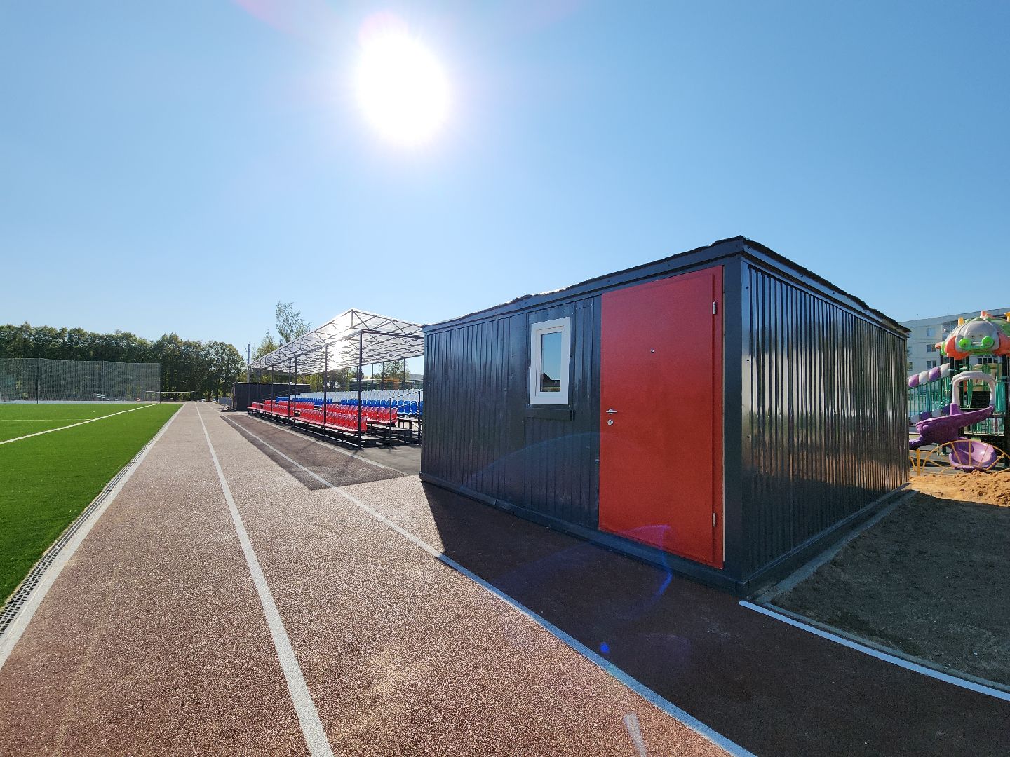 стадион урожай, спорт, спорт в рузе, спорт в подмосковье, руза, рузский городской округ, открытие стадиона,