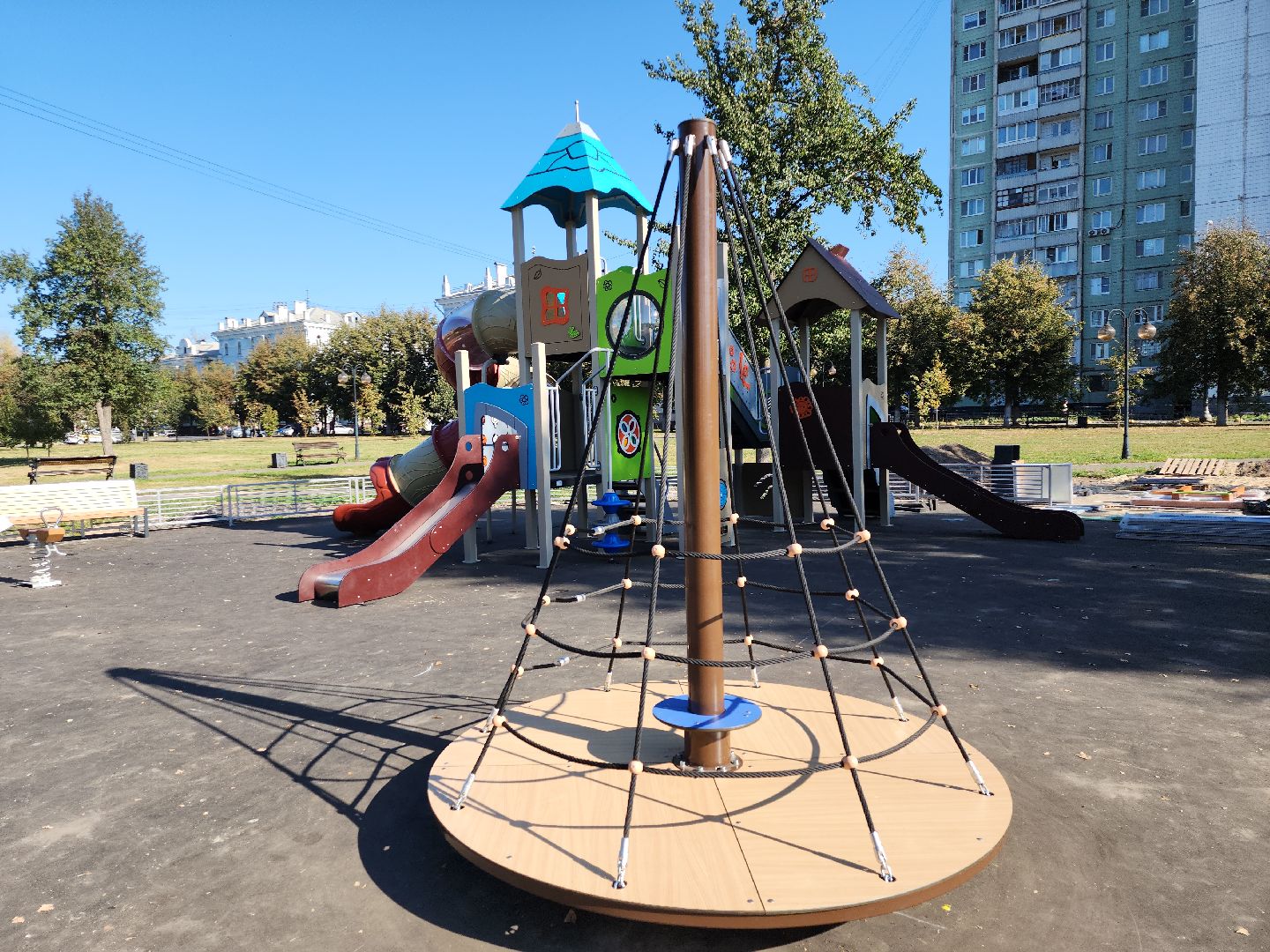серпухов, подмосковье, новая детская площадка, губернаторская площадка,