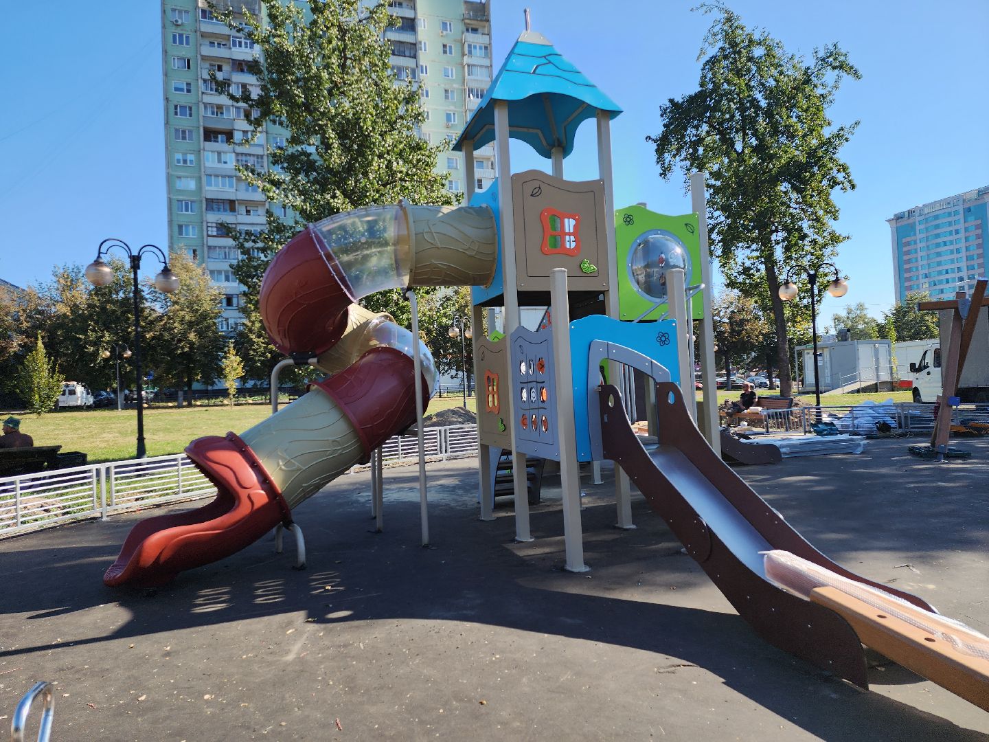 серпухов, подмосковье, новая детская площадка, губернаторская площадка,