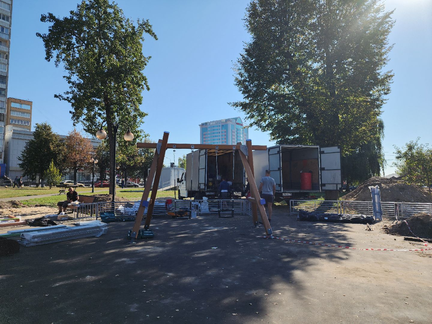 серпухов, подмосковье, новая детская площадка, губернаторская площадка,