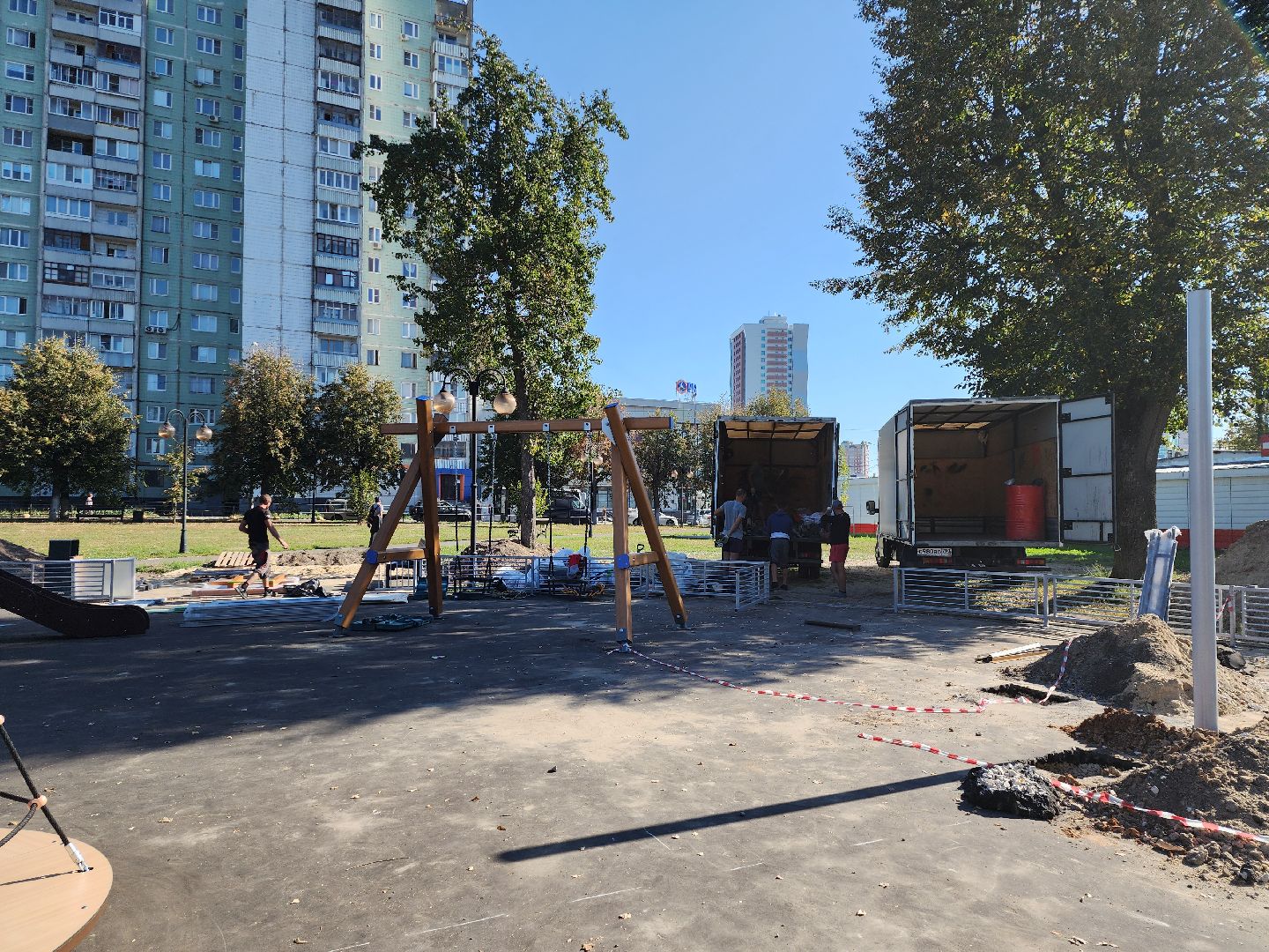 серпухов, подмосковье, новая детская площадка, губернаторская площадка,