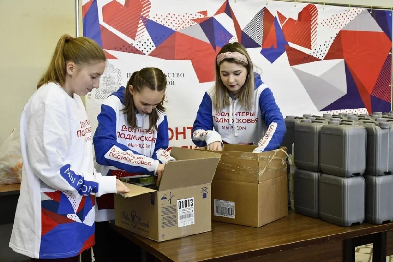 волонтёры, Подмосковье, доброе, дело, акция, сбор, помощь