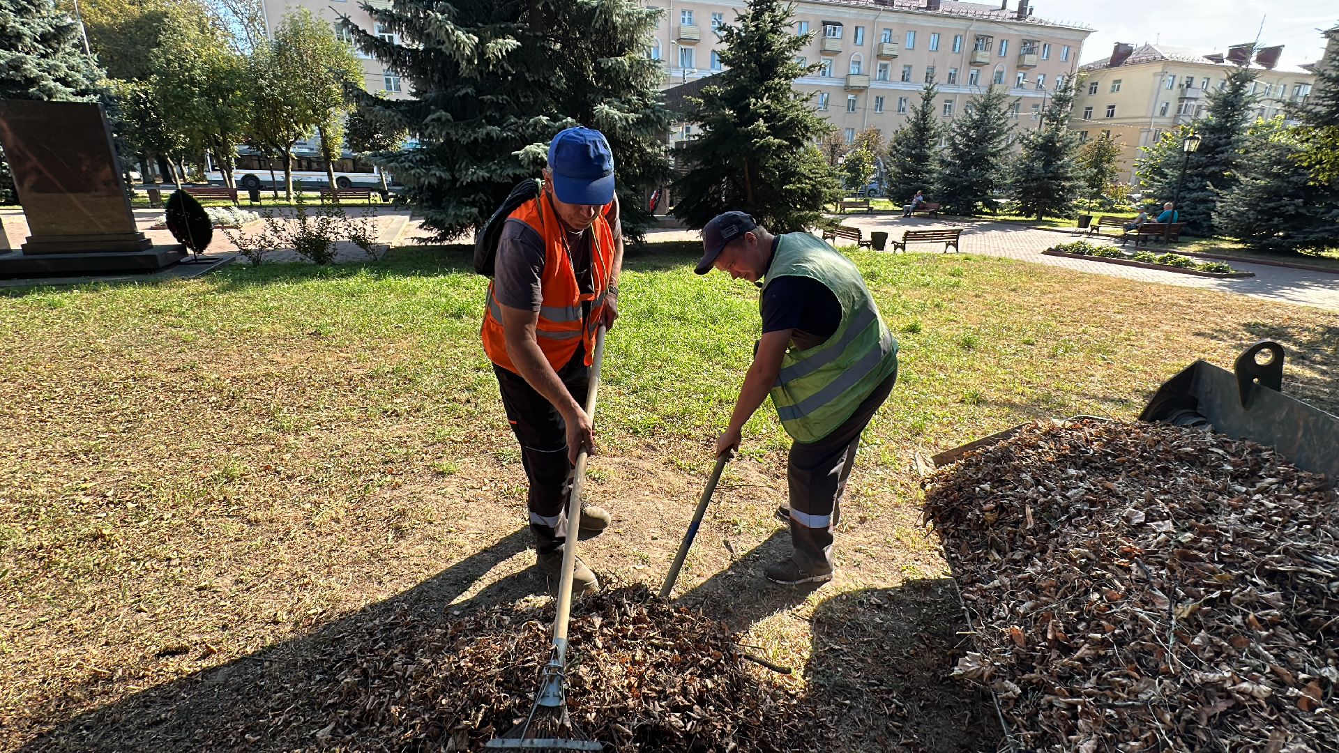 Клин, общество, благоустройство, уборка города,