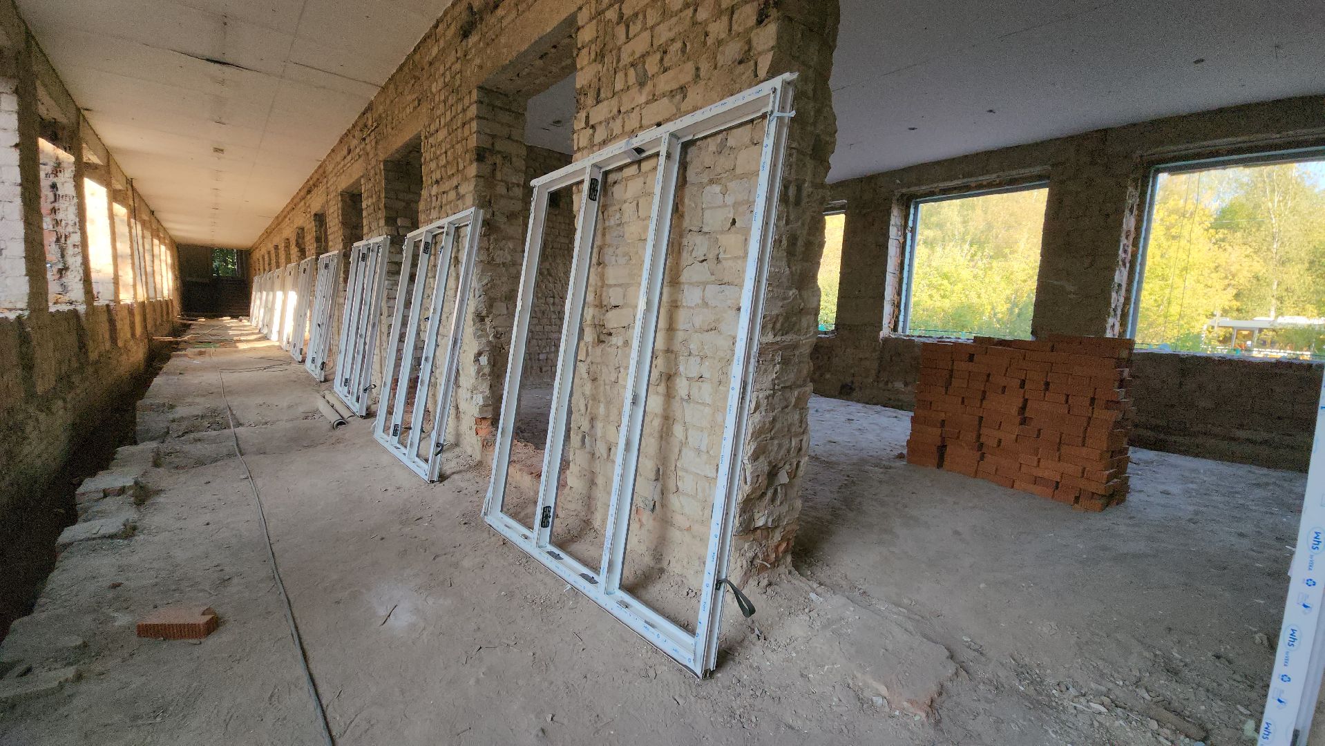 Школа, Реконструкция, Лобня,