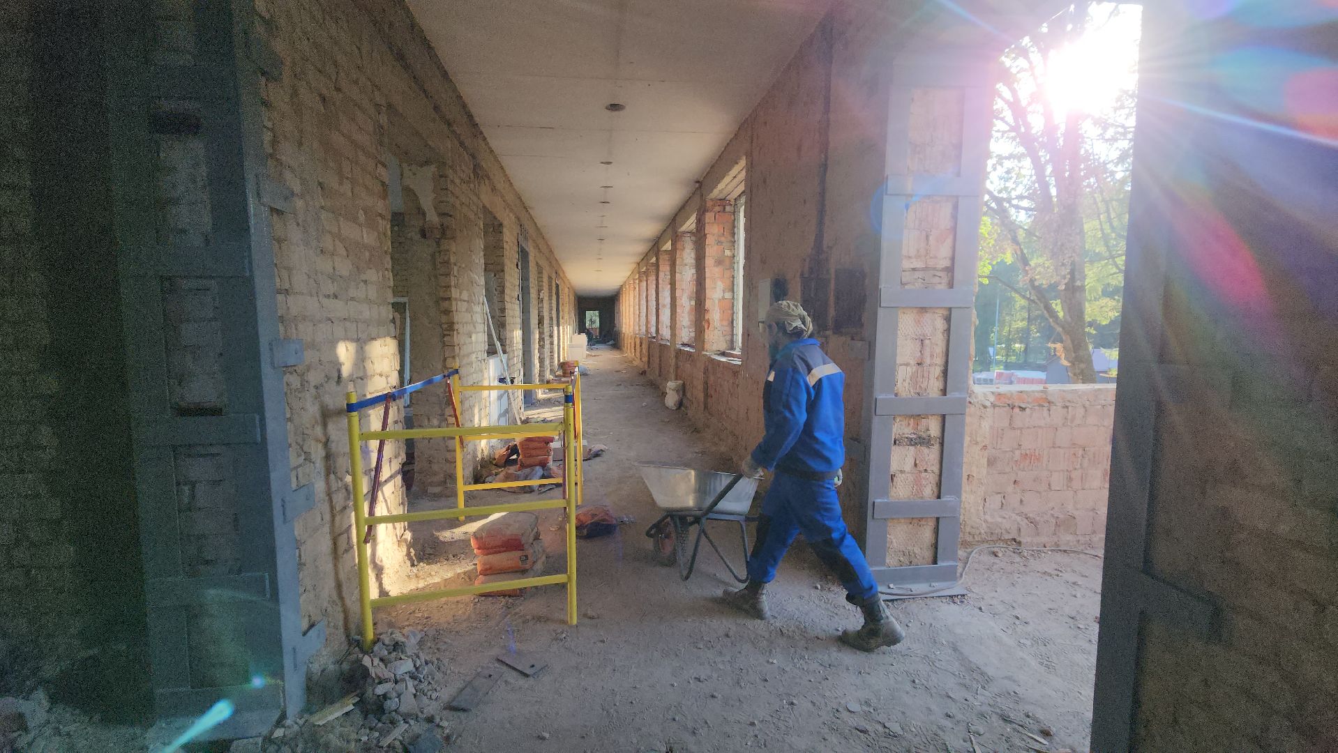 Школа, Реконструкция, Лобня,