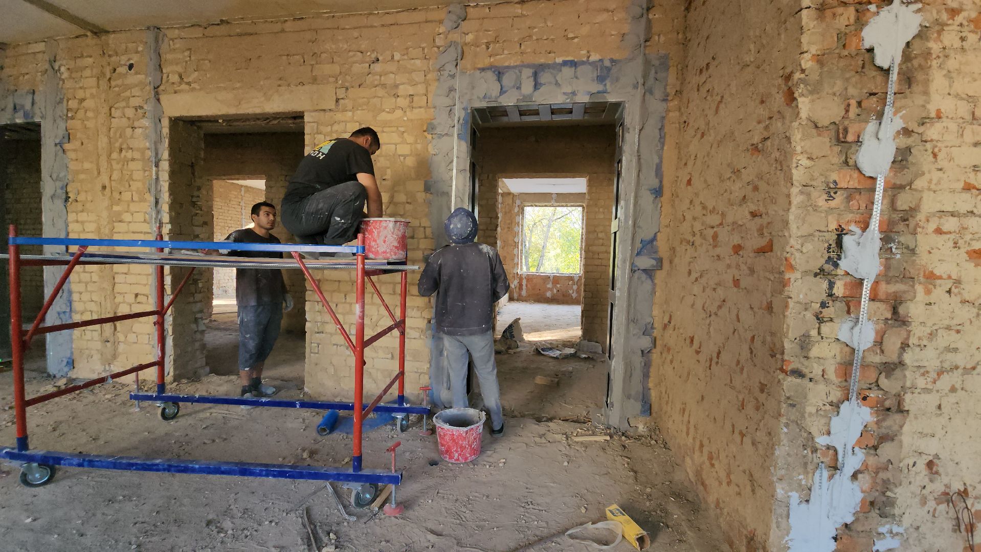 Школа, Реконструкция, Лобня,