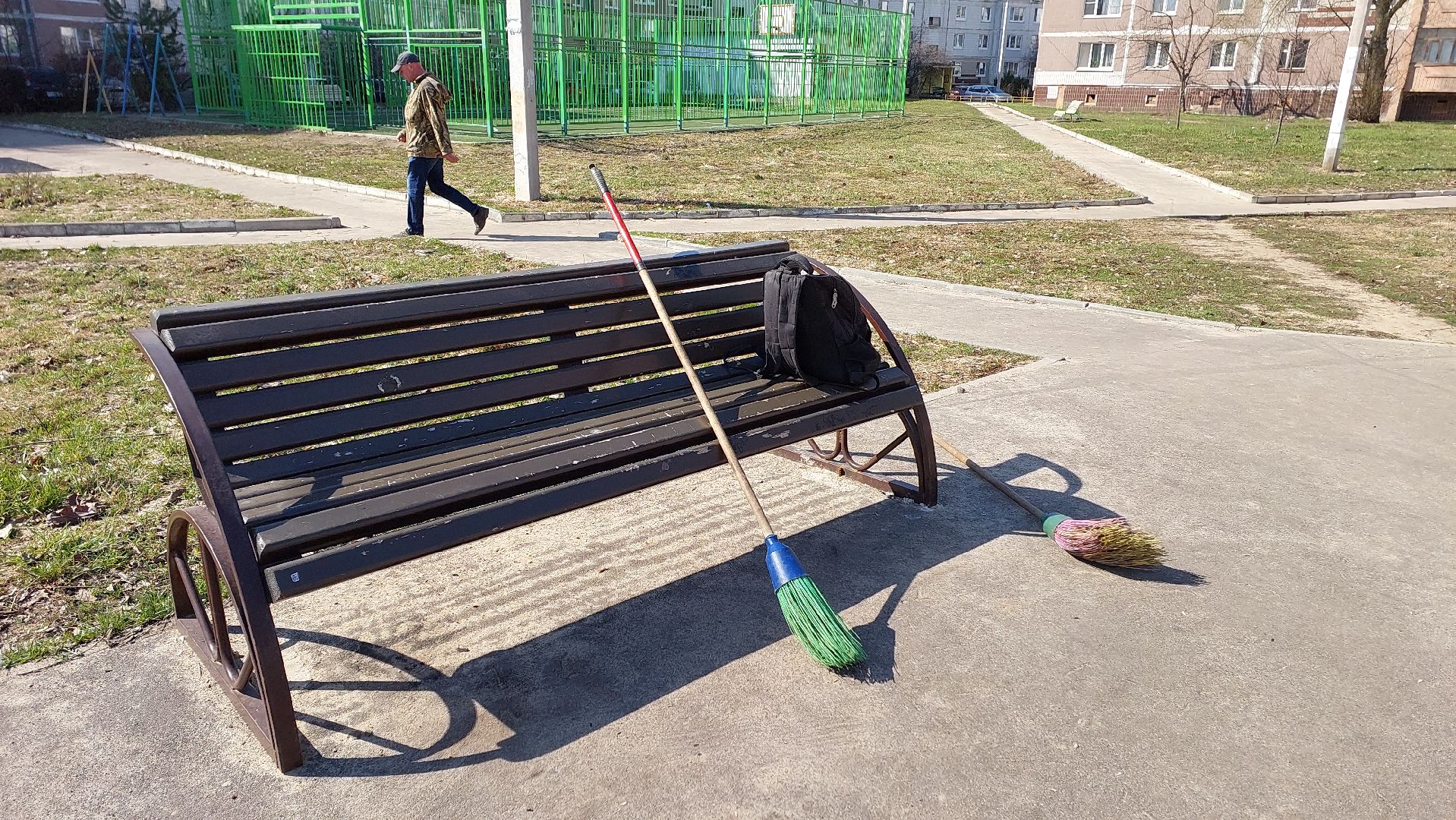 субботник, месячник по уборке, подмосковье, комбинат благоустройства, серпухов,