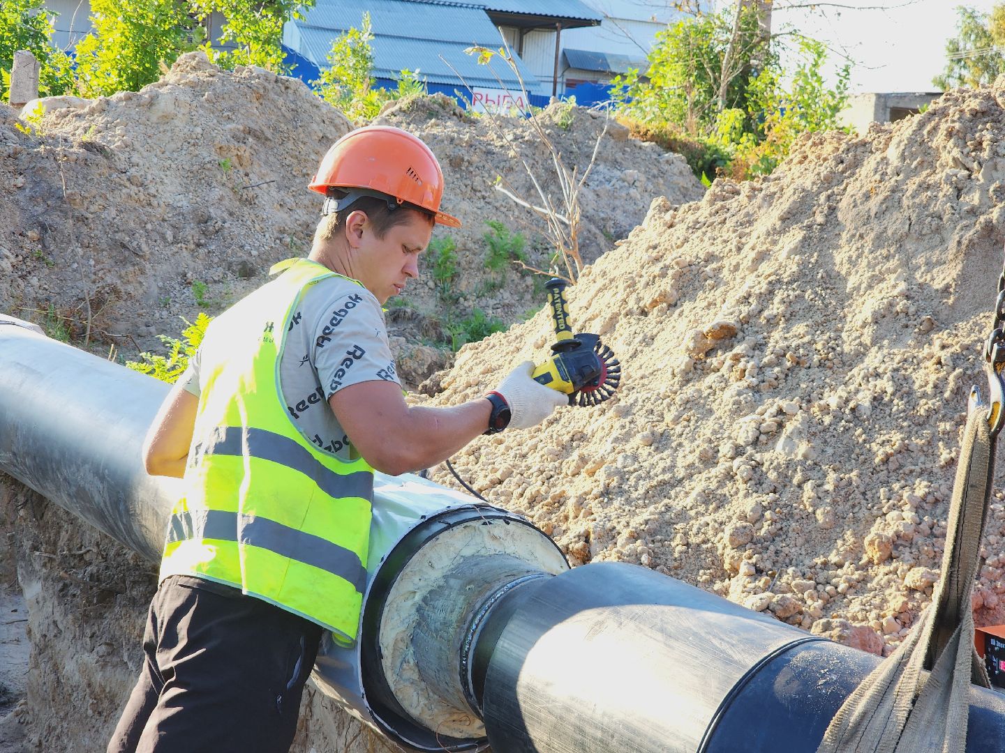 ЖКХ, Капитальный ремонт, Теплосети, отопление, ОЗП, Егорьевск, Подмосковье, Московская область,